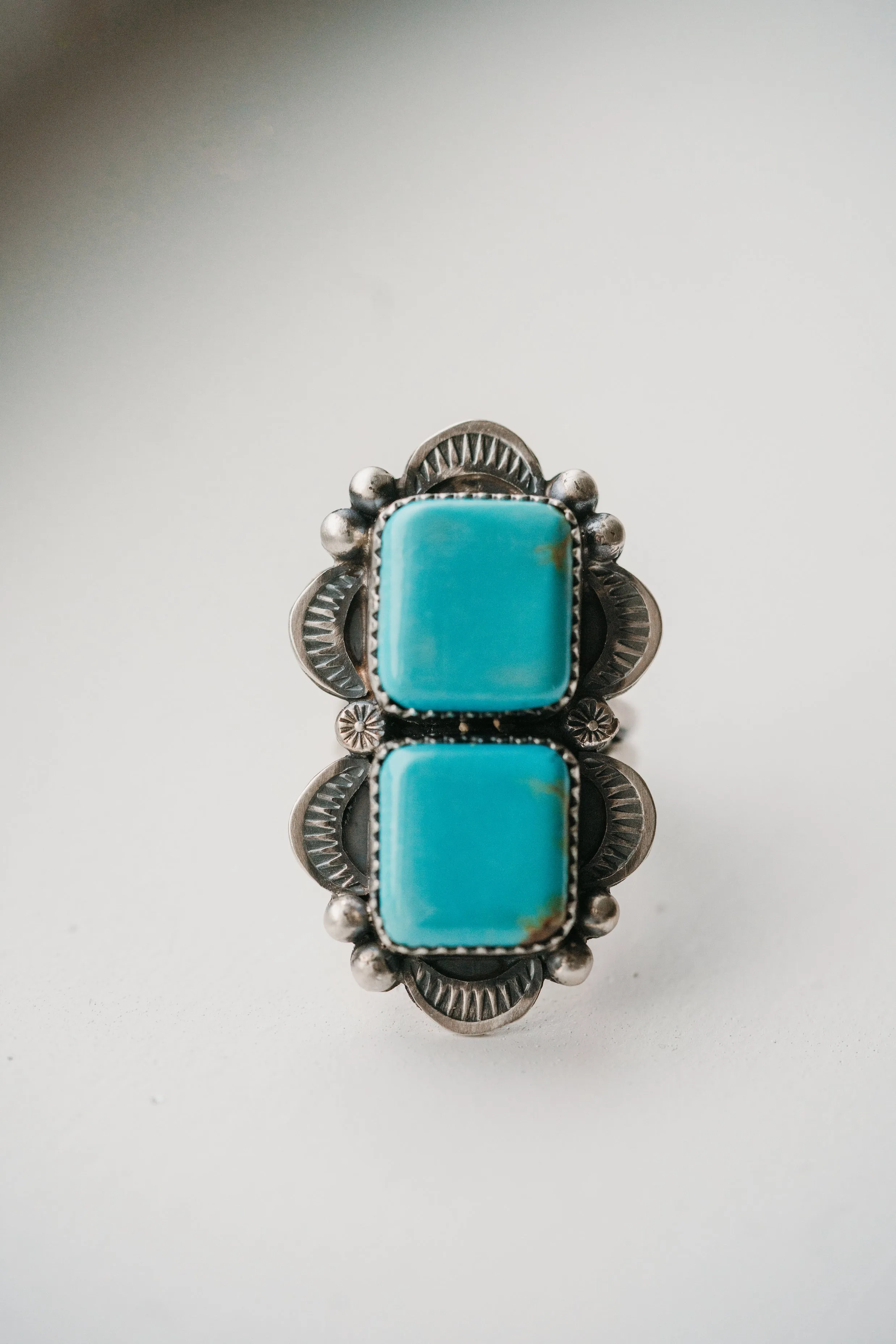 Cara Ring | Turquoise sold by Goldie Lew