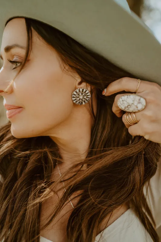 Rosalie Earrings sold by Goldie Lew