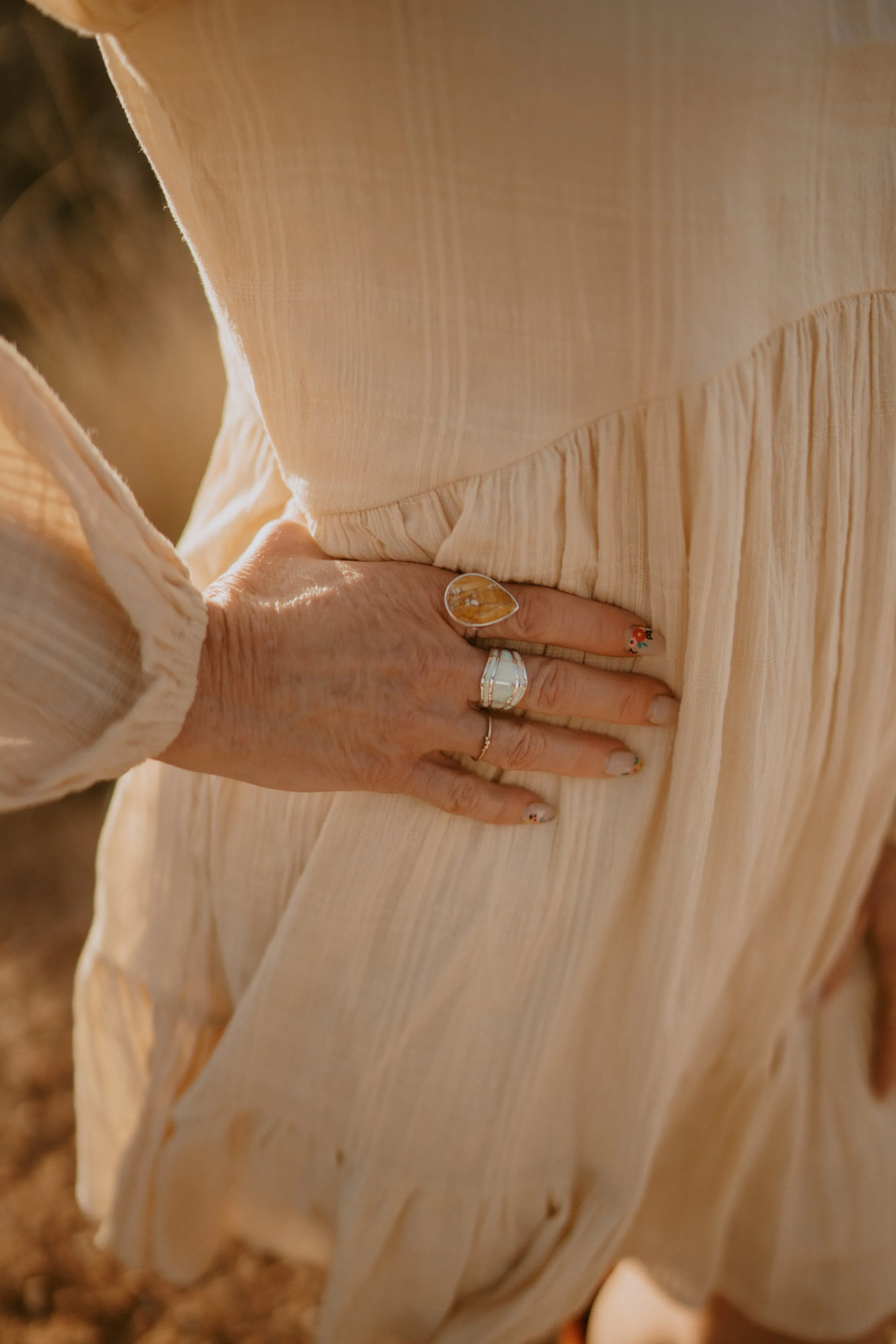 Britta Ring | Brecciated Mookaite sold by Goldie Lew product image thumbnail 4