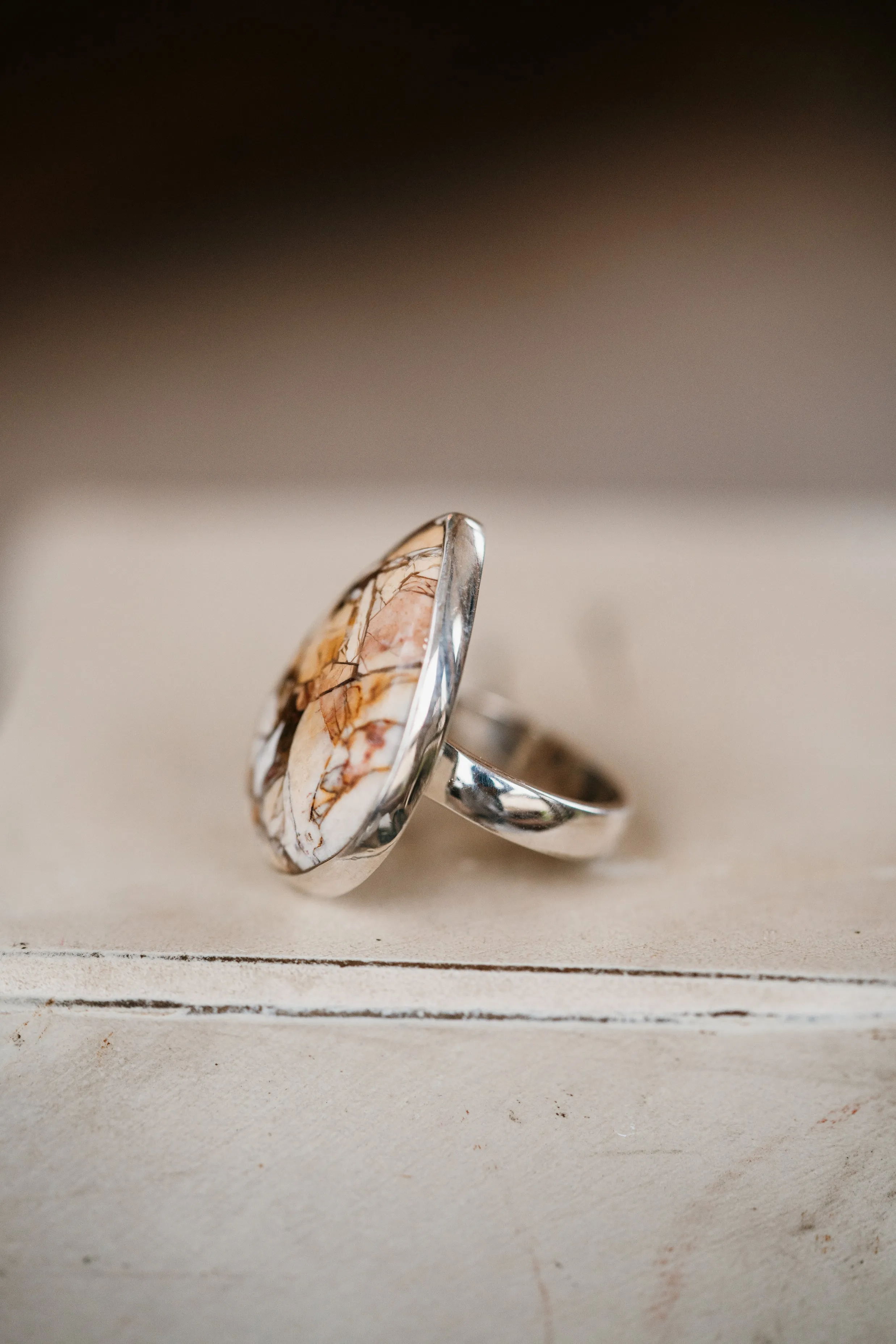Britta Ring | Brecciated Mookaite sold by Goldie Lew product image thumbnail 2