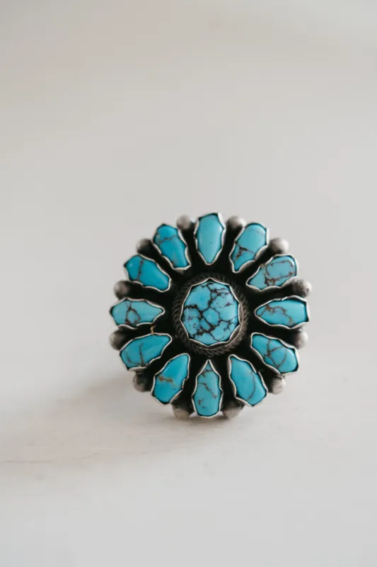 Gene Ring | Turquoise sold by Goldie Lew