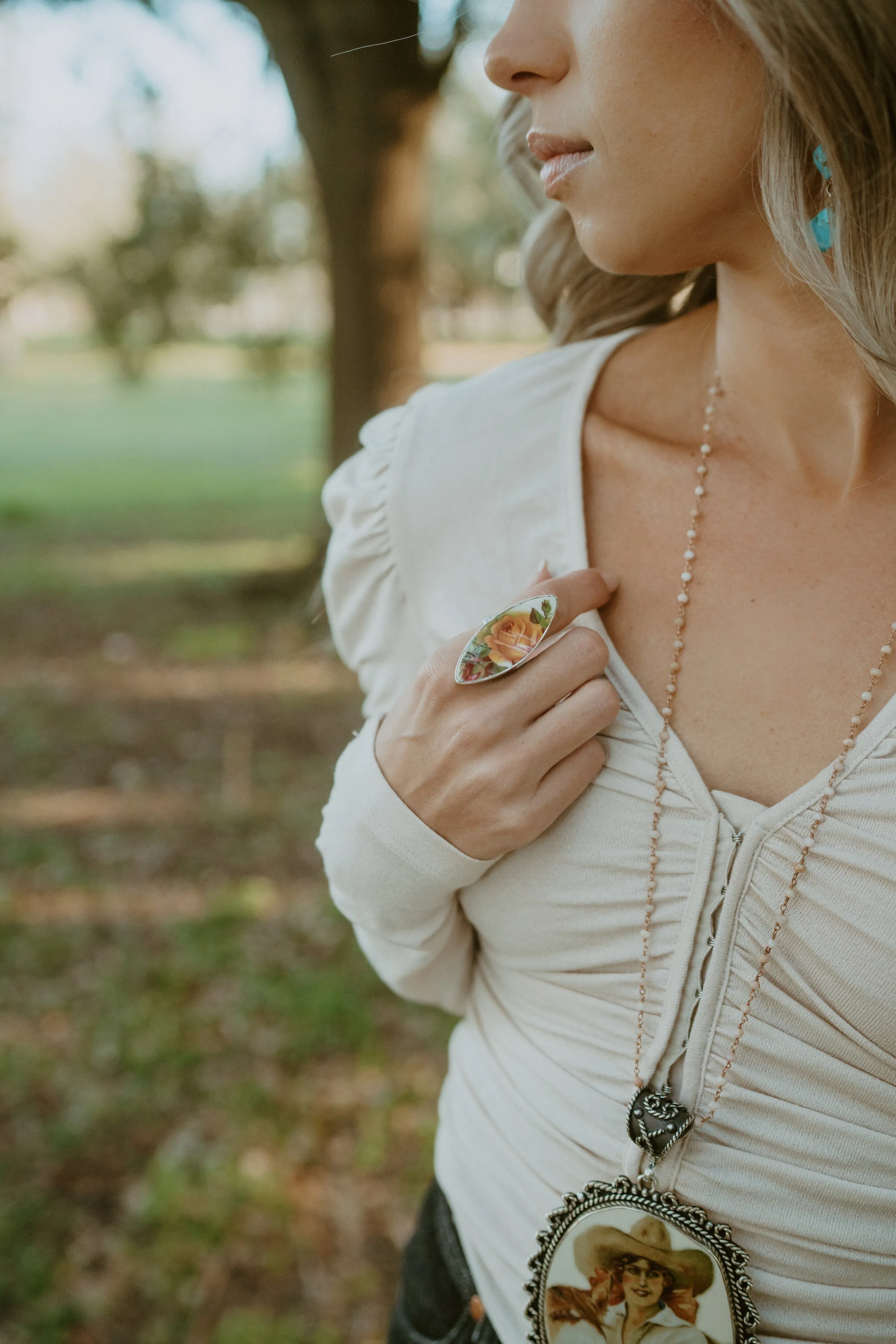 Rosa Ring | #2 sold by Goldie Lew product image thumbnail 2