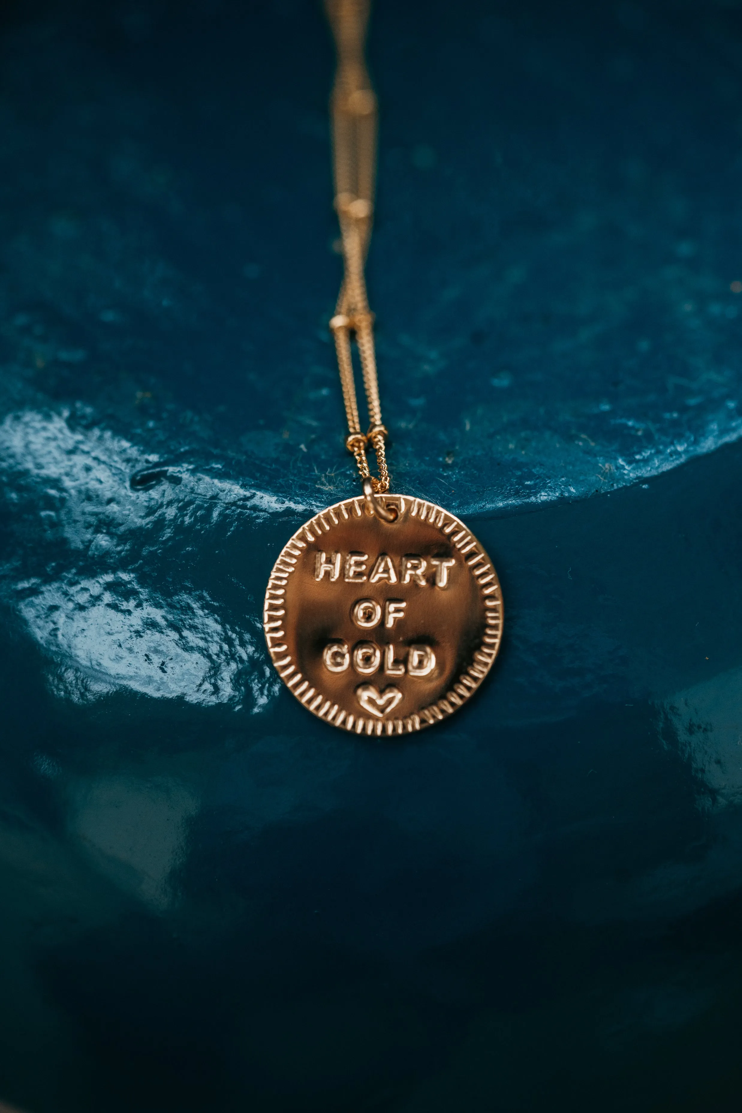 Heart of Gold Necklace - FINAL SALE sold by Goldie Lew product image thumbnail 4
