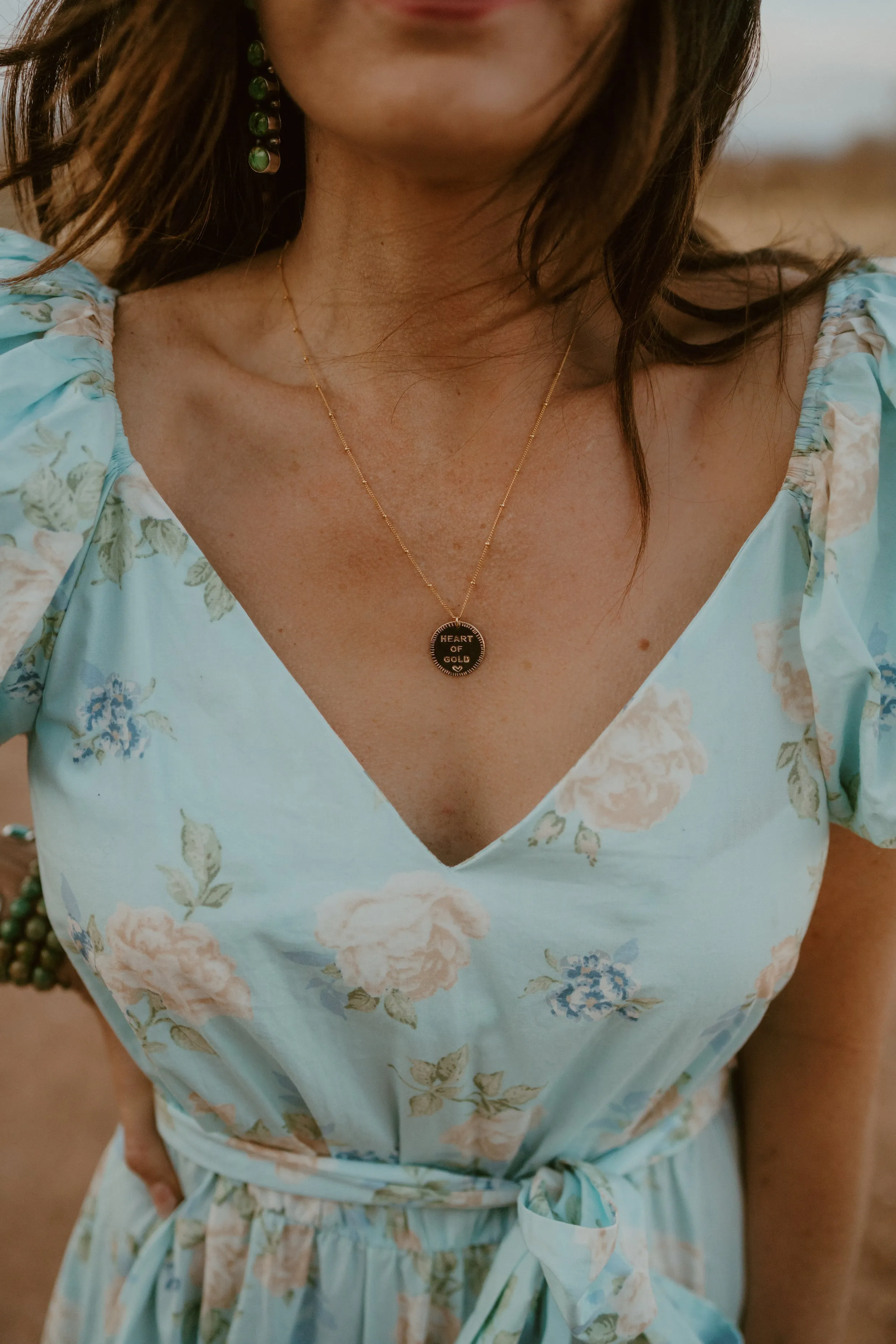 Heart of Gold Necklace - FINAL SALE sold by Goldie Lew