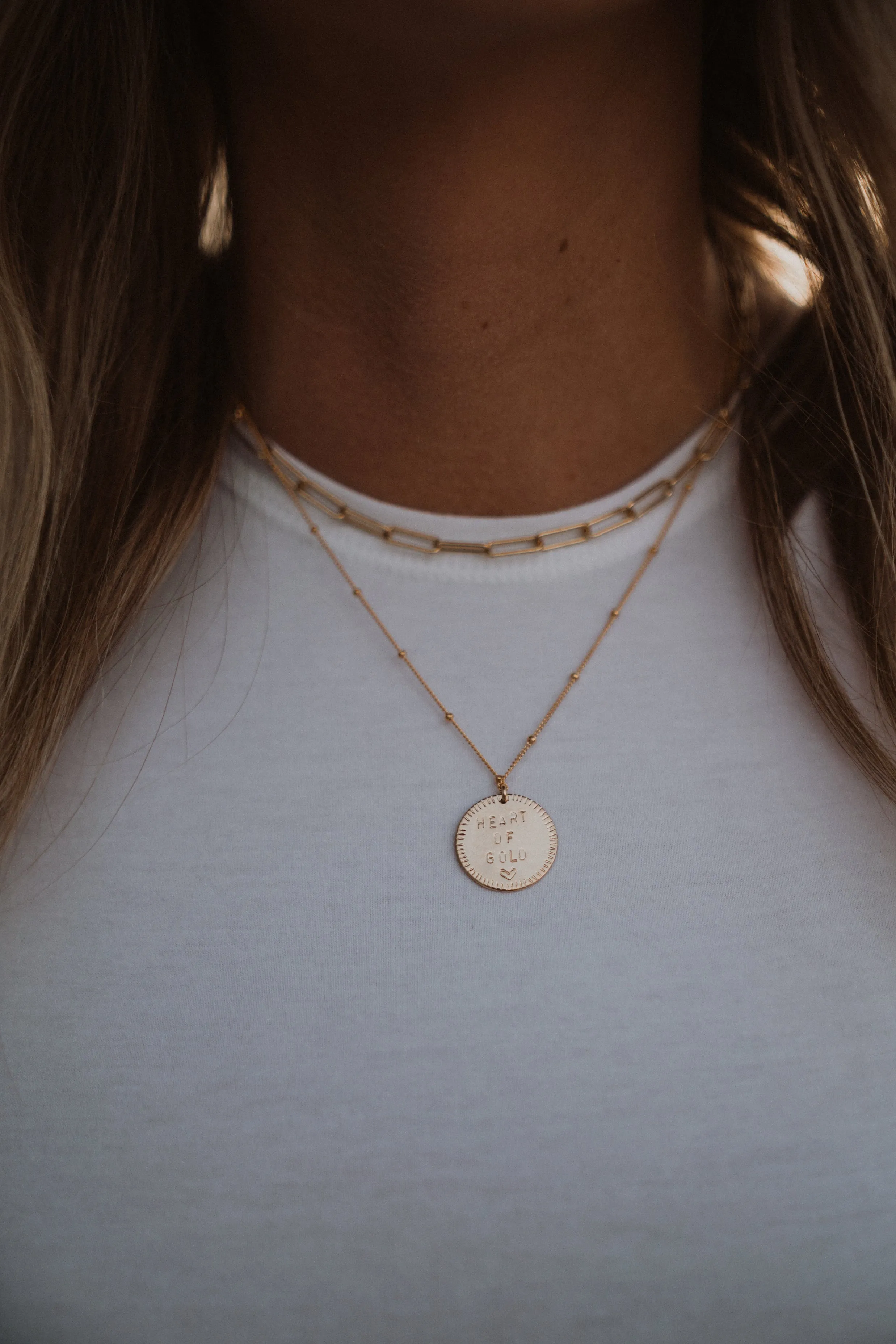 Heart of Gold Necklace - FINAL SALE sold by Goldie Lew product image thumbnail 5