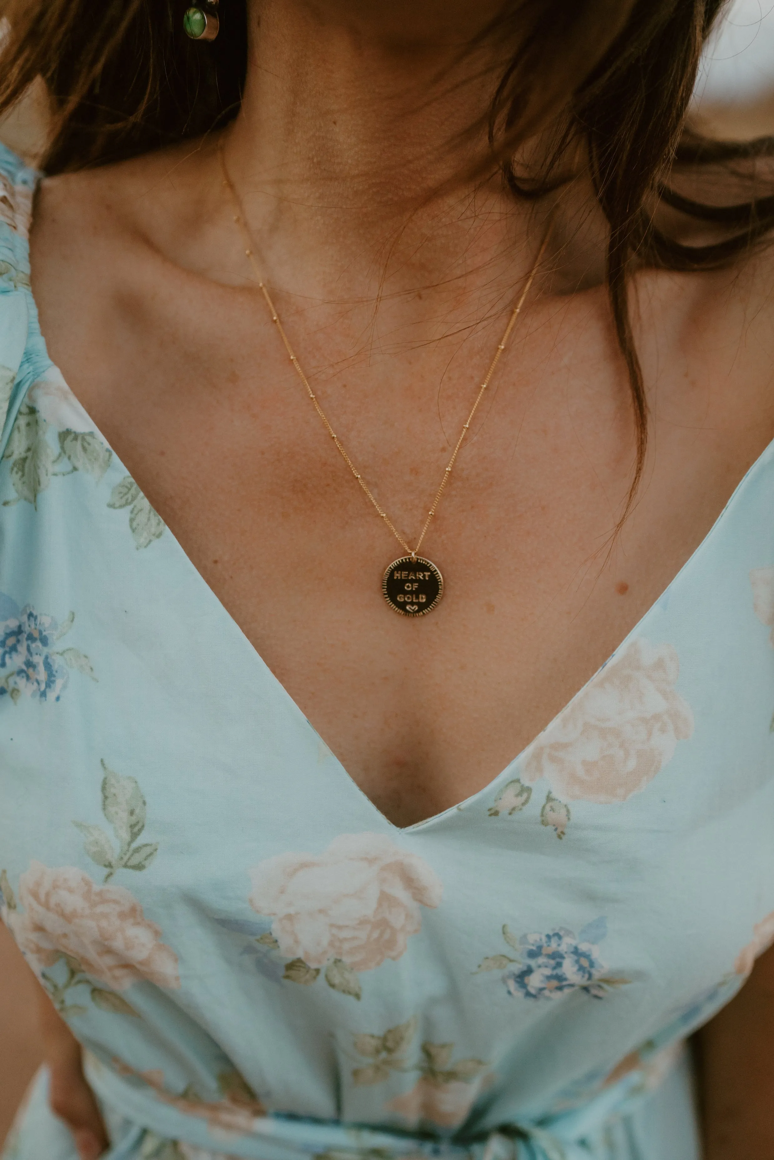 Heart of Gold Necklace - FINAL SALE sold by Goldie Lew product image thumbnail 2