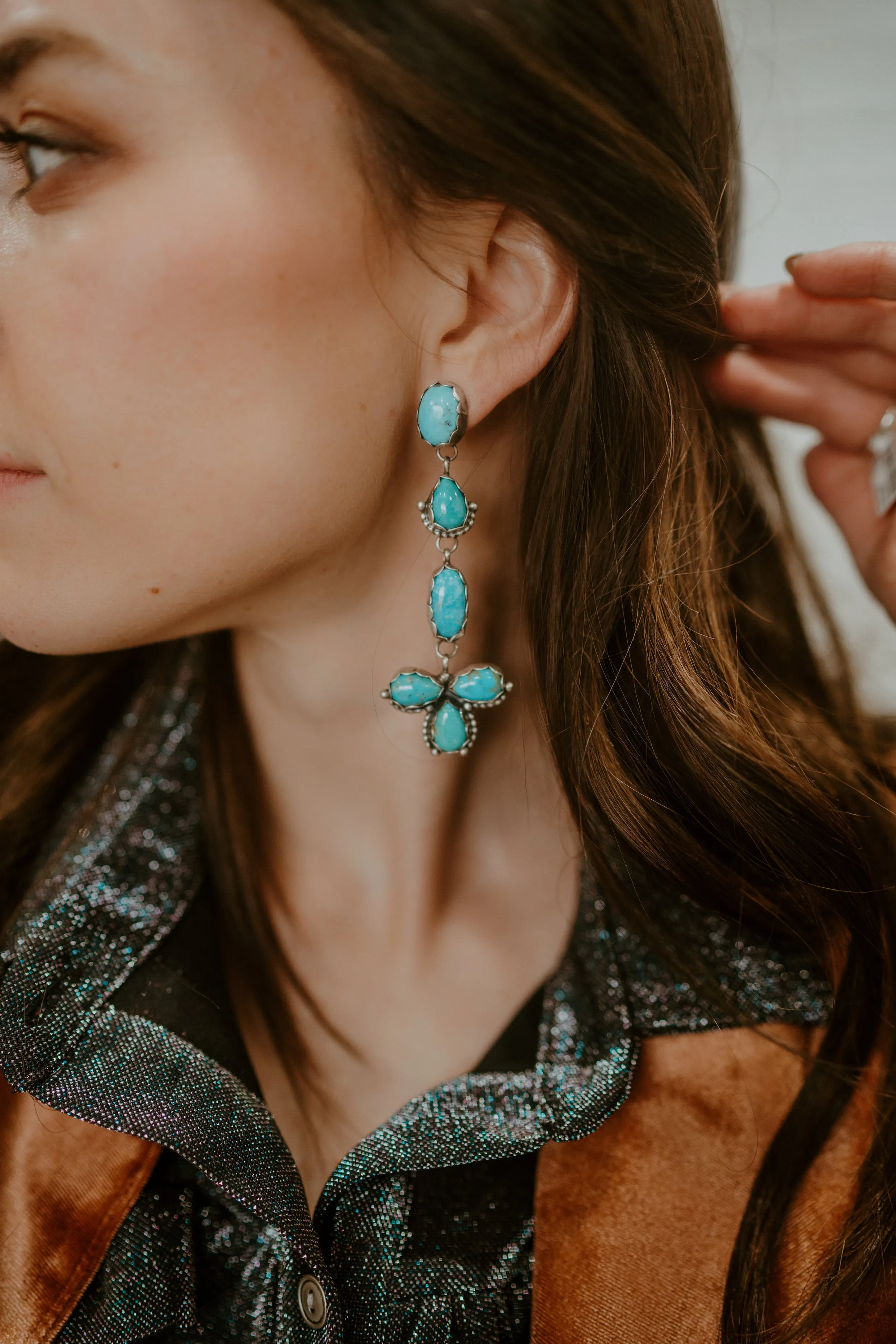 Ballard Earrings sold by Goldie Lew product image thumbnail 3