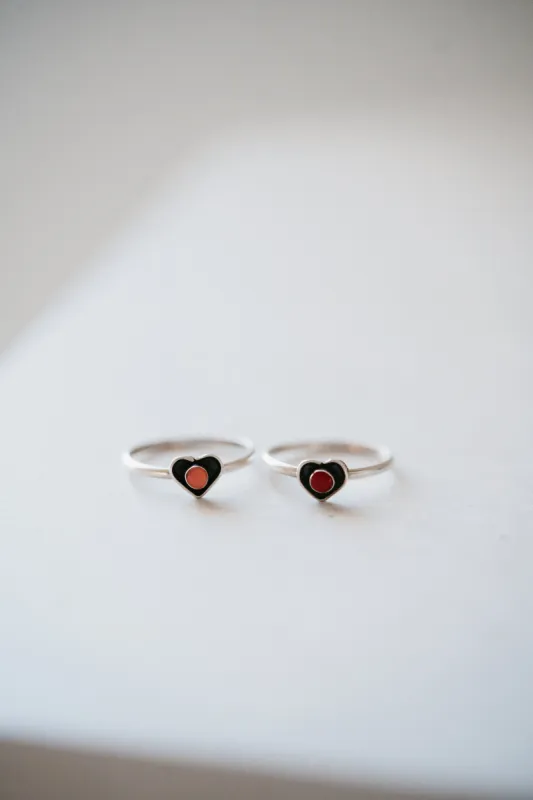 Mini Heart Ring - FINAL SALE sold by Goldie Lew