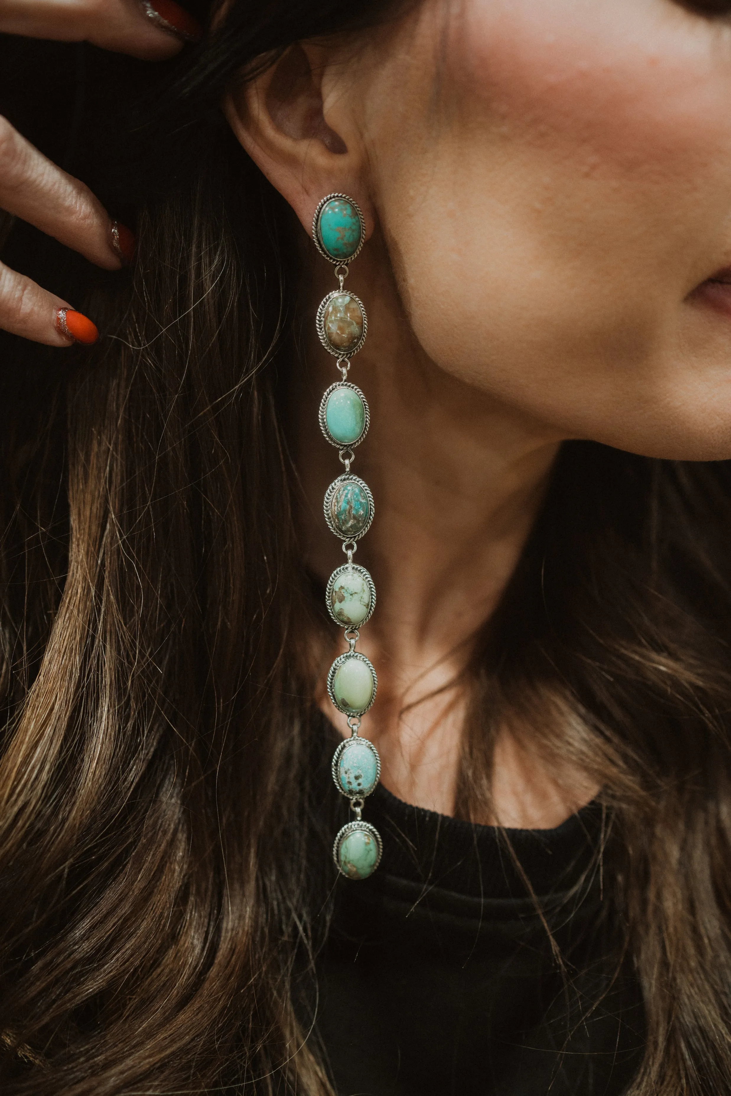 Poetica Earrings sold by Goldie Lew product image thumbnail 4