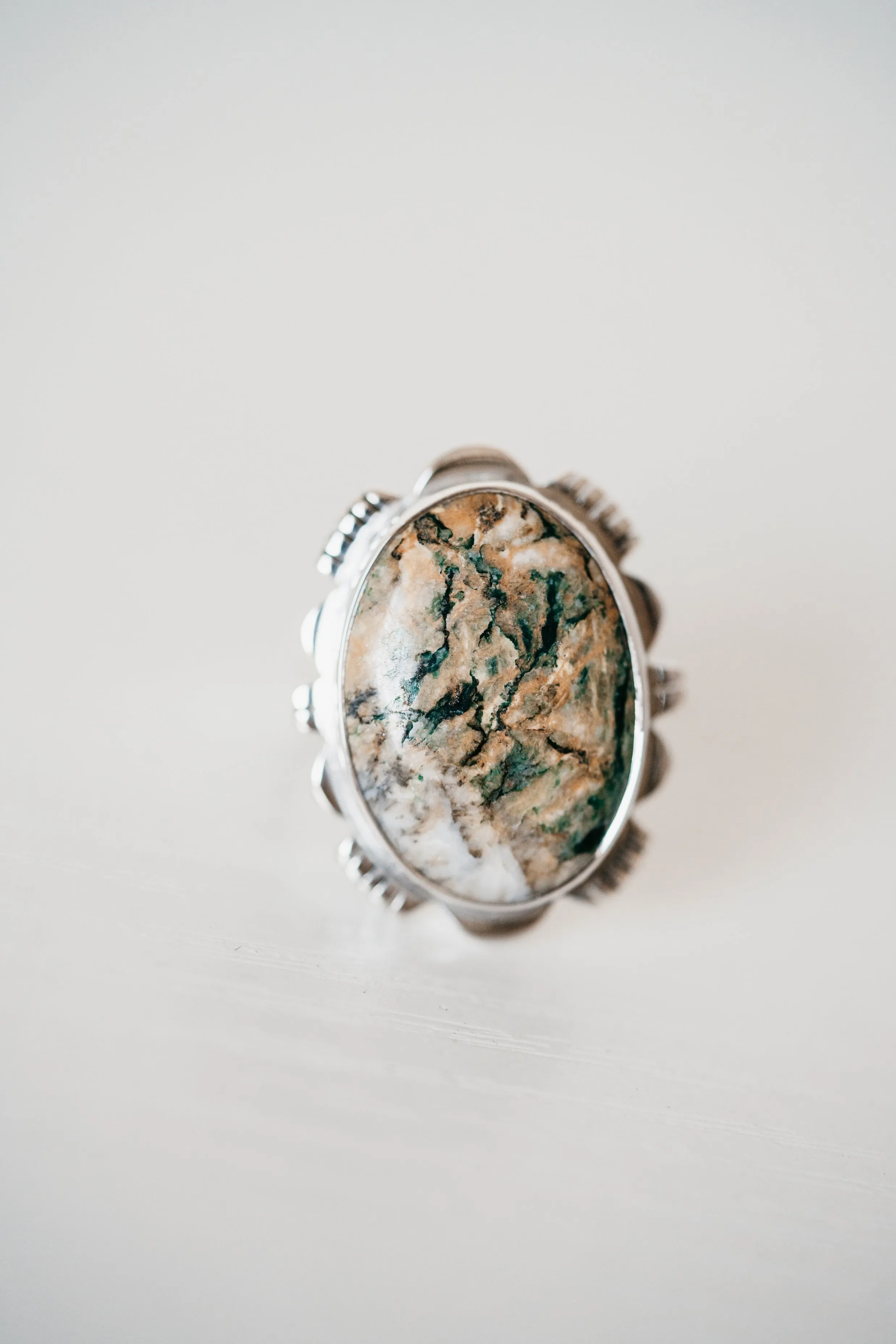 Xenia Ring | Mariposite sold by Goldie Lew