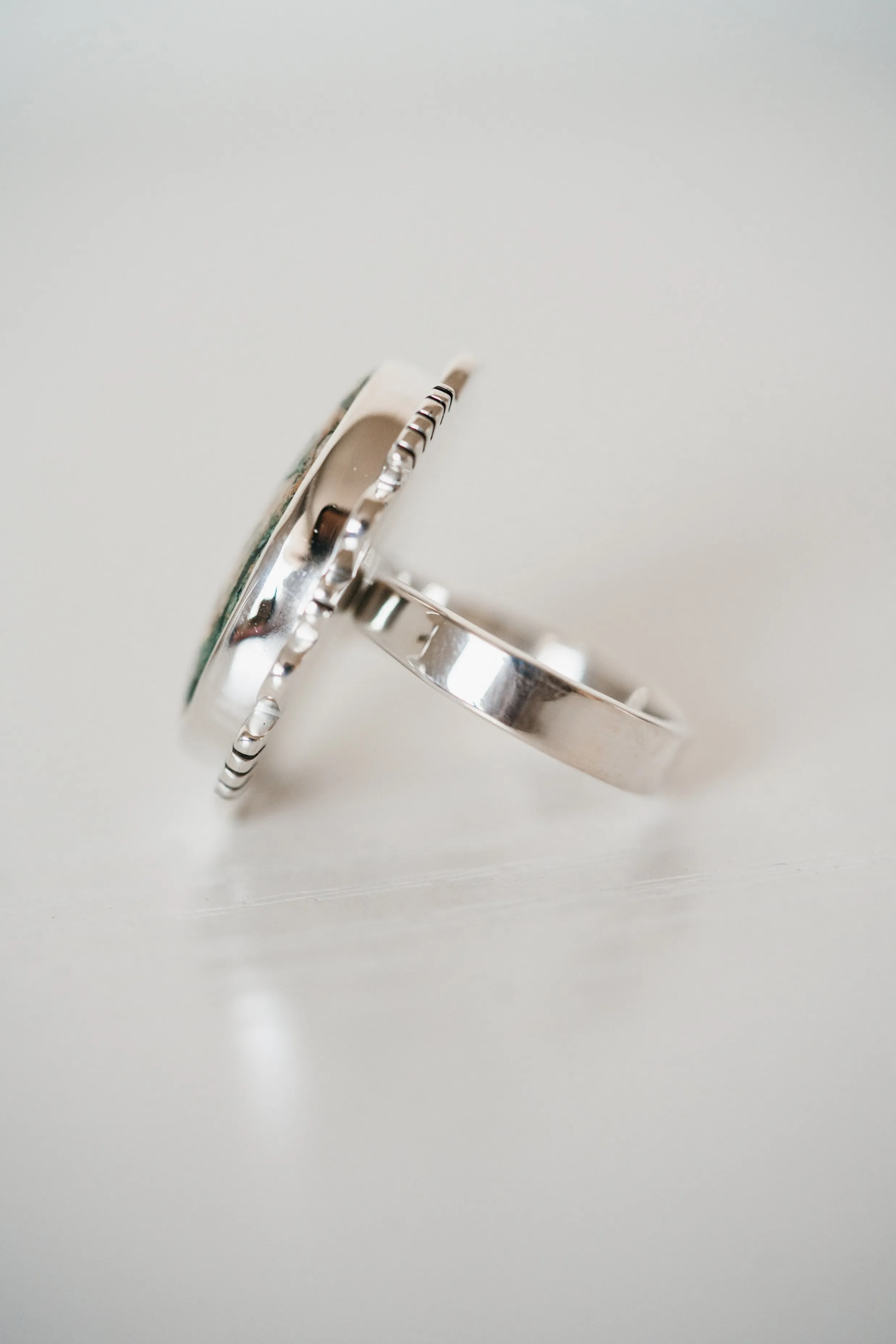 Xenia Ring | Mariposite sold by Goldie Lew product image thumbnail 3