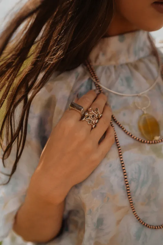 Kalani Ring | Colorful sold by Goldie Lew