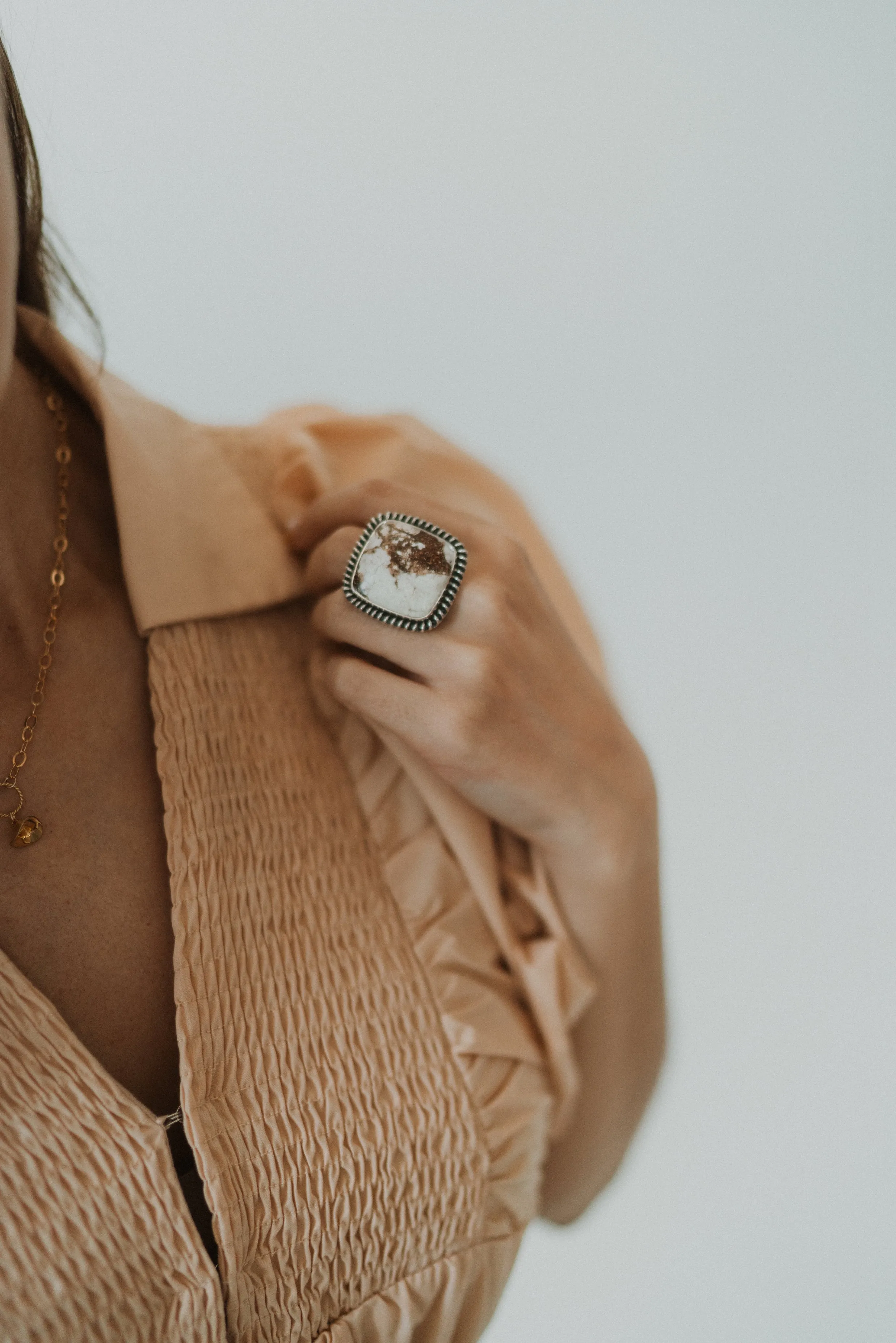 Blaze Ring | Magnesite sold by Goldie Lew product image thumbnail 3