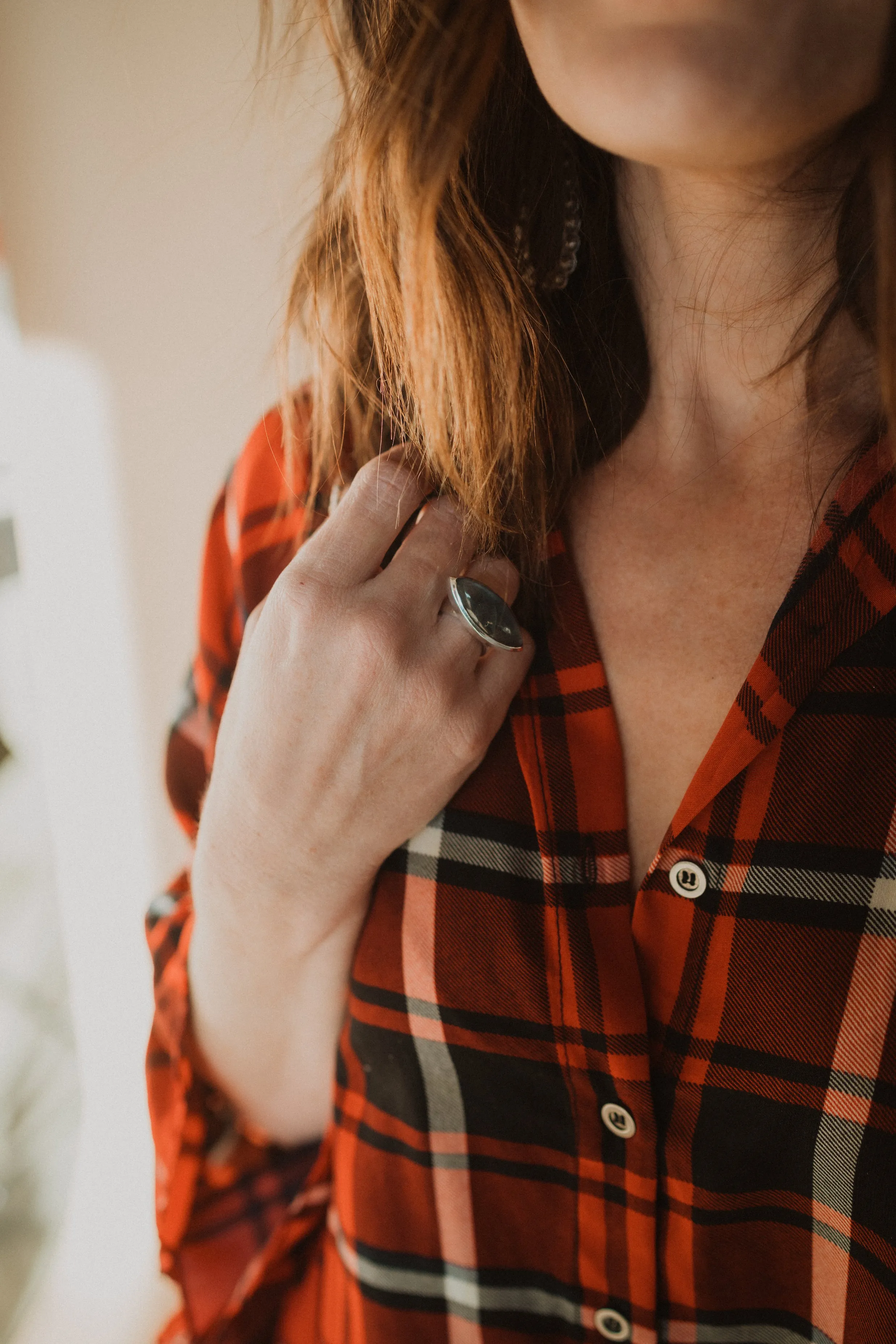 Kove Ring | Labradorite sold by Goldie Lew