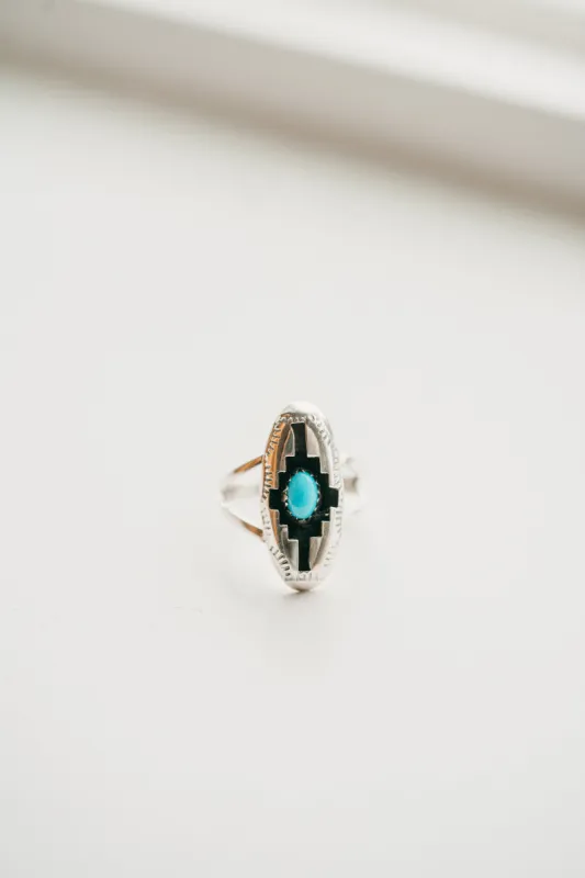 Jenna Ring | Turquoise - FINAL SALE sold by Goldie Lew