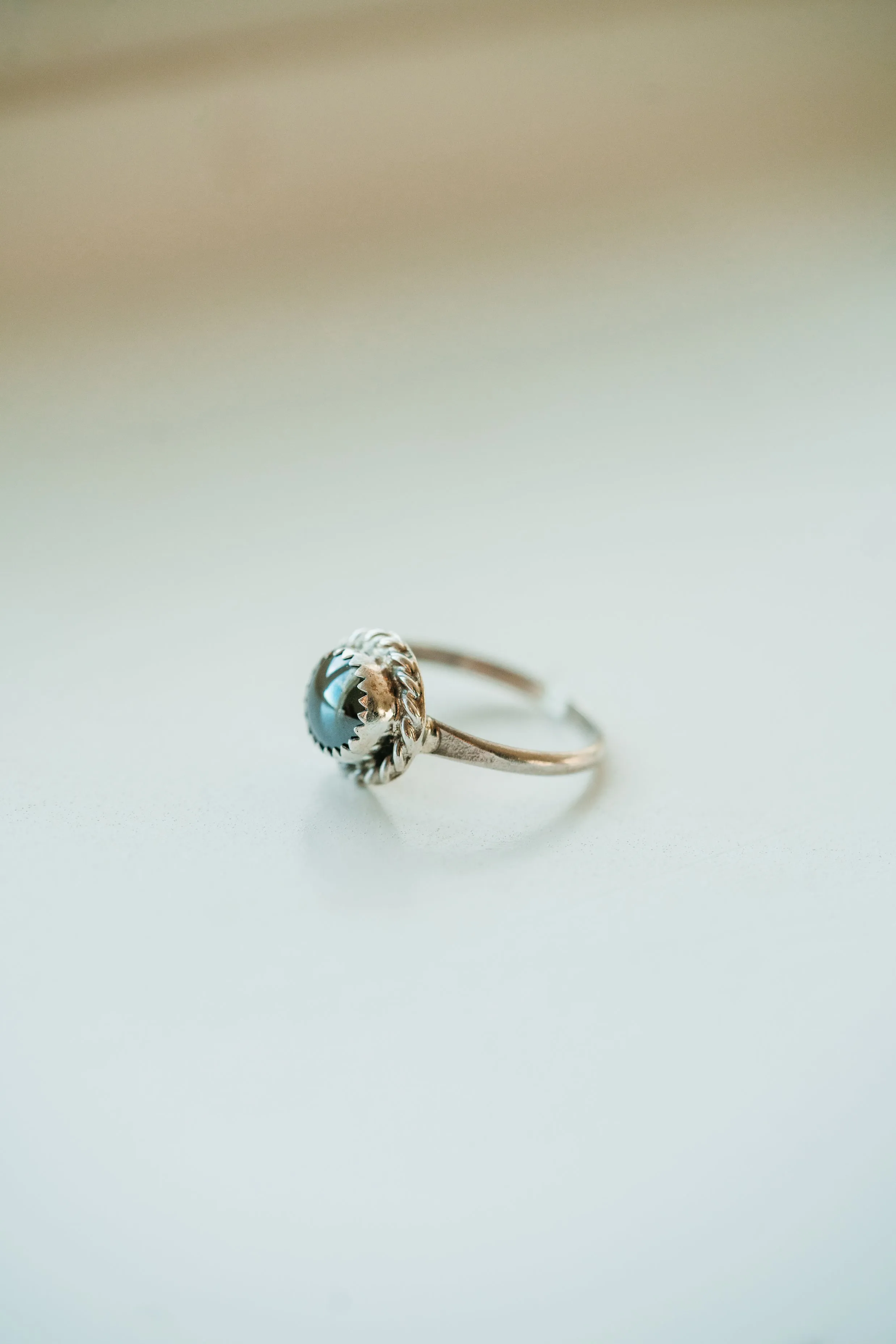 Becca Ring | Hematite sold by Goldie Lew product image thumbnail 2