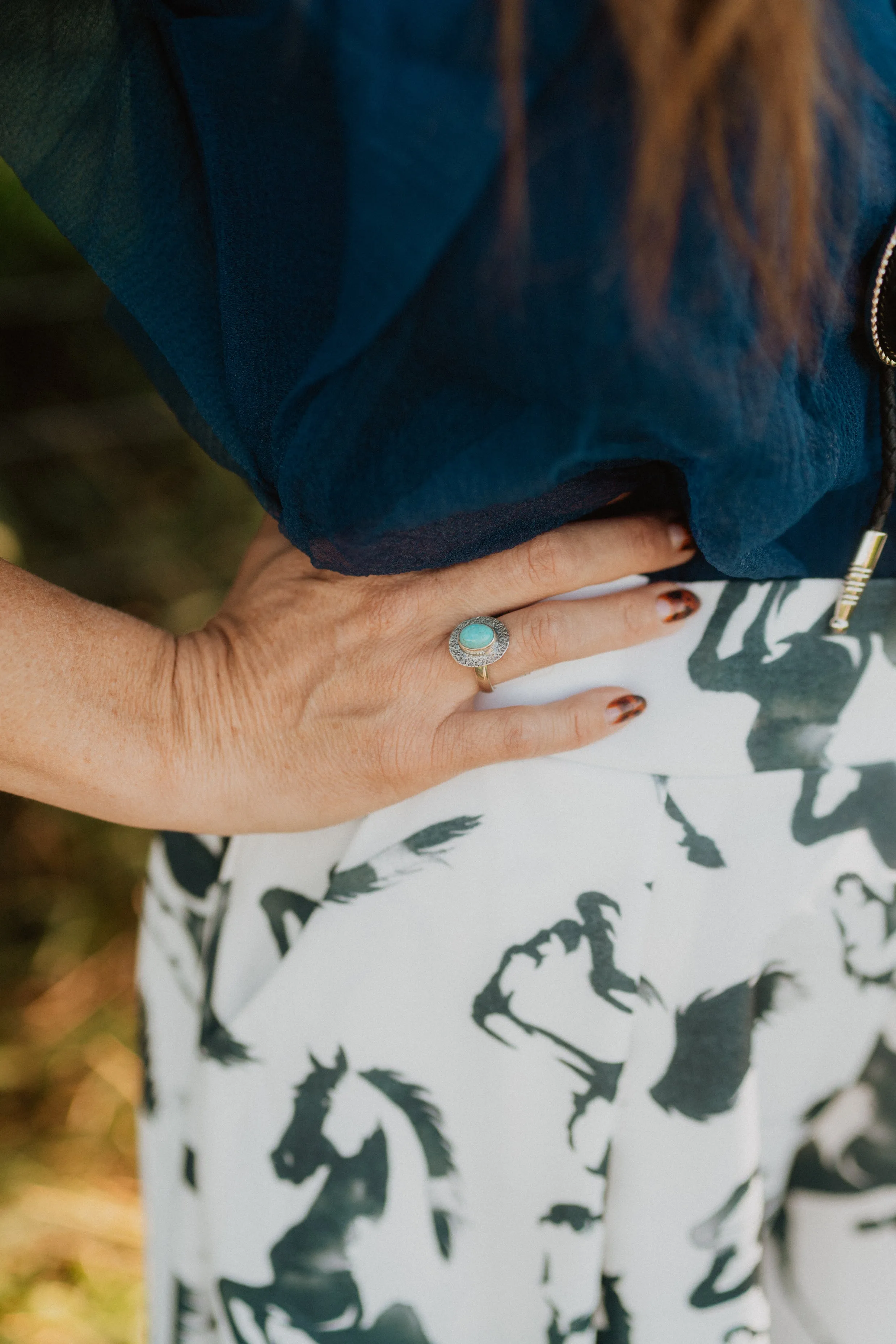 Camille Ring | Turquoise sold by Goldie Lew product image thumbnail 2