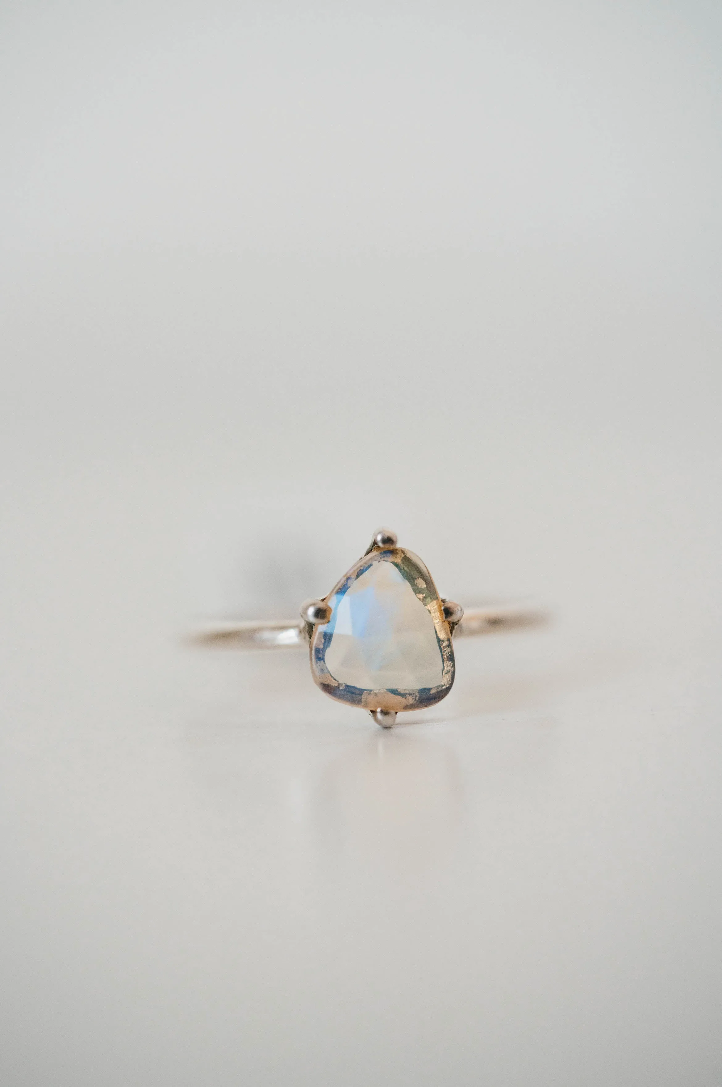 Small Elsa Ring | #2 | Ethiopian Opal - FINAL SALE sold by Goldie Lew