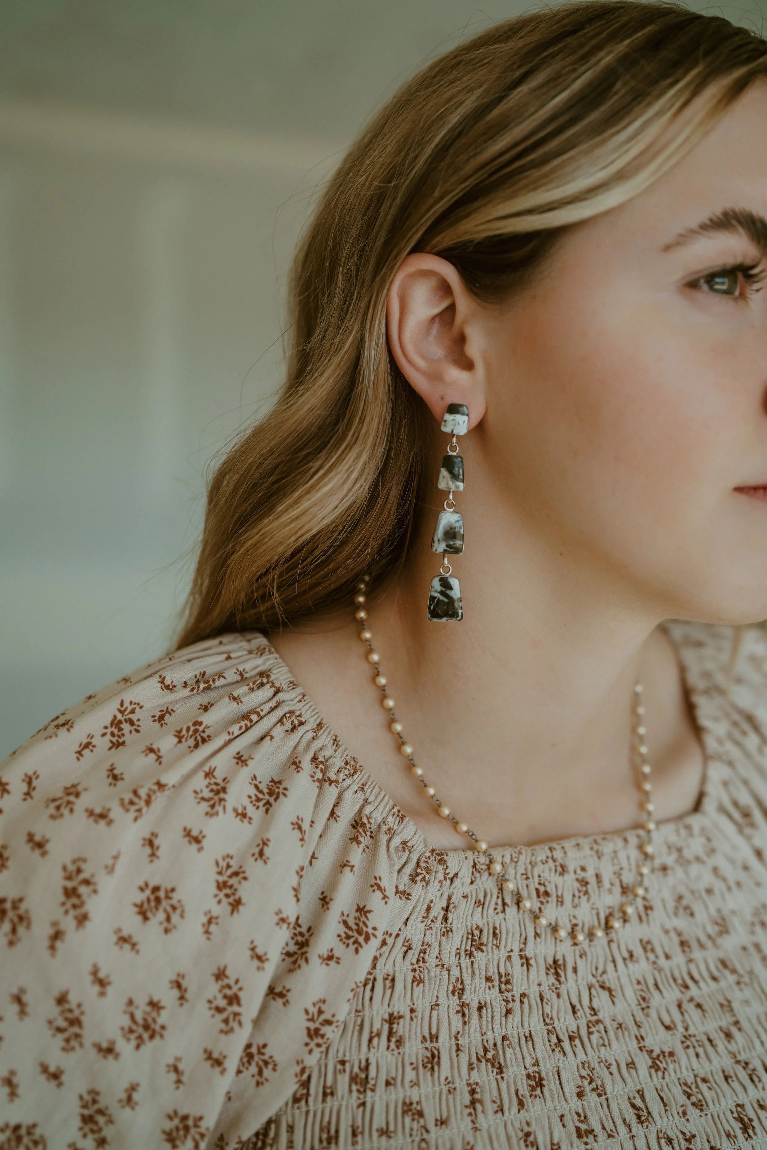 Robby Earrings sold by Goldie Lew product image thumbnail 3