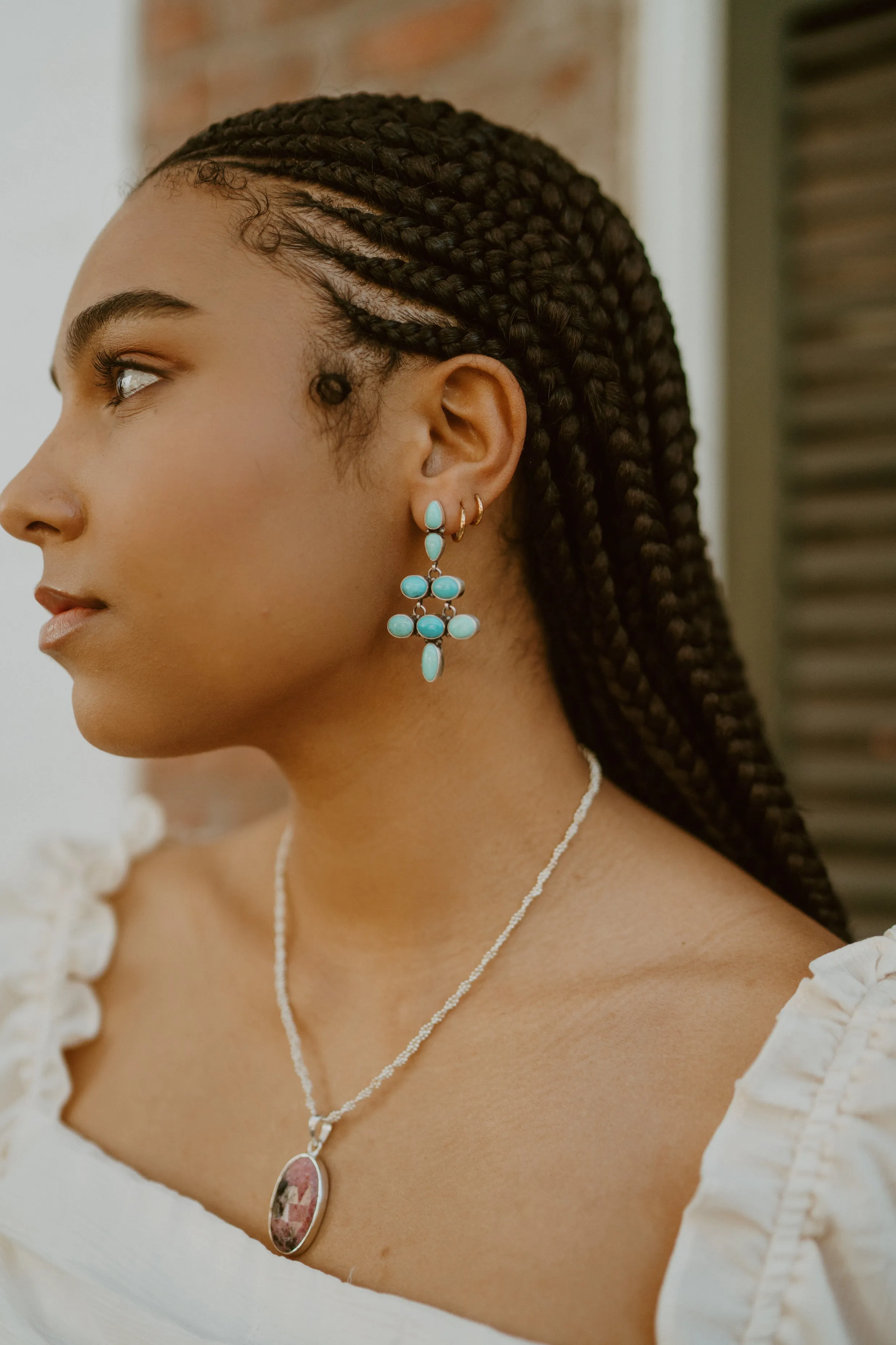 Gloria Earrings - FINAL SALE sold by Goldie Lew product image thumbnail 2