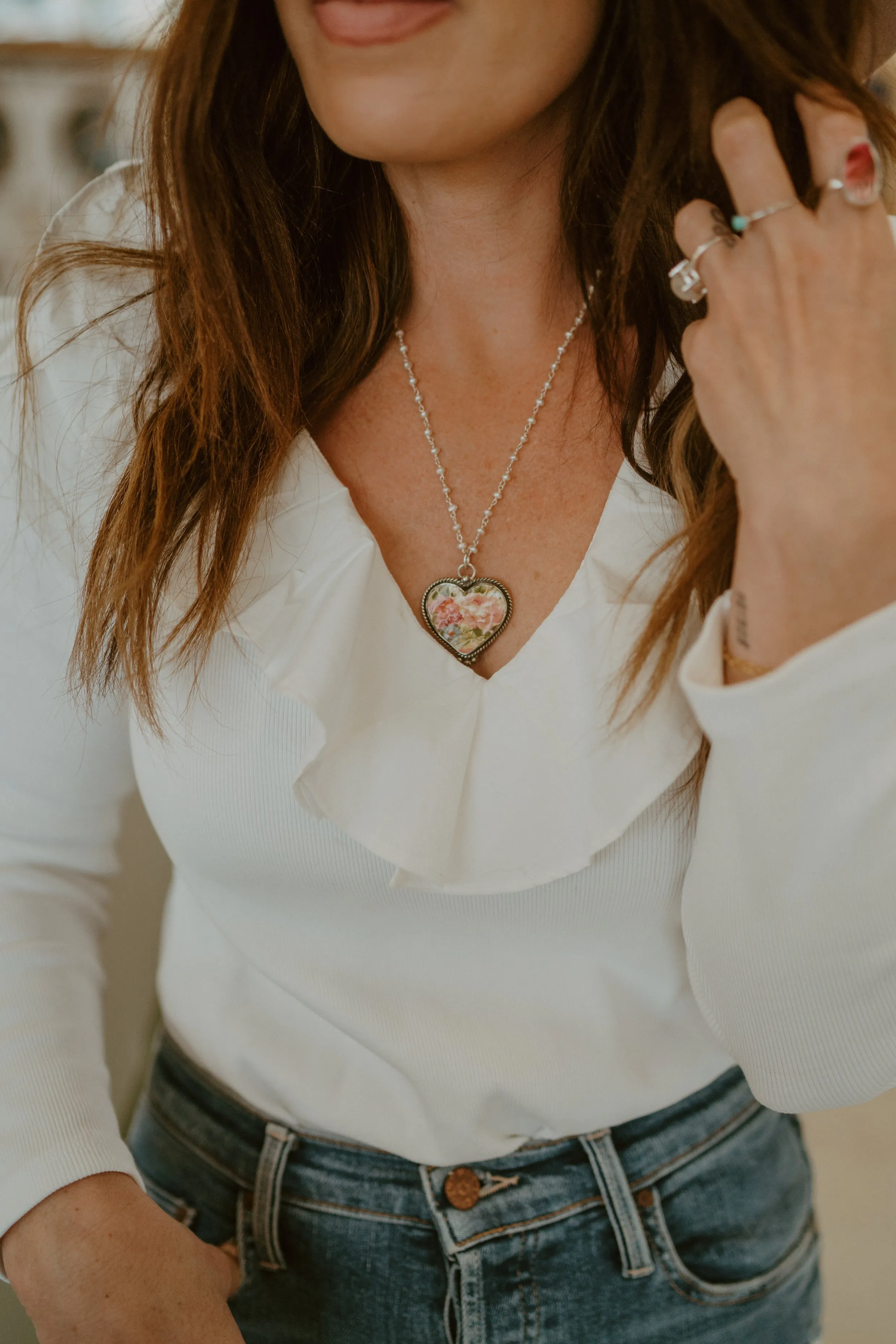 Estella Necklace sold by Goldie Lew