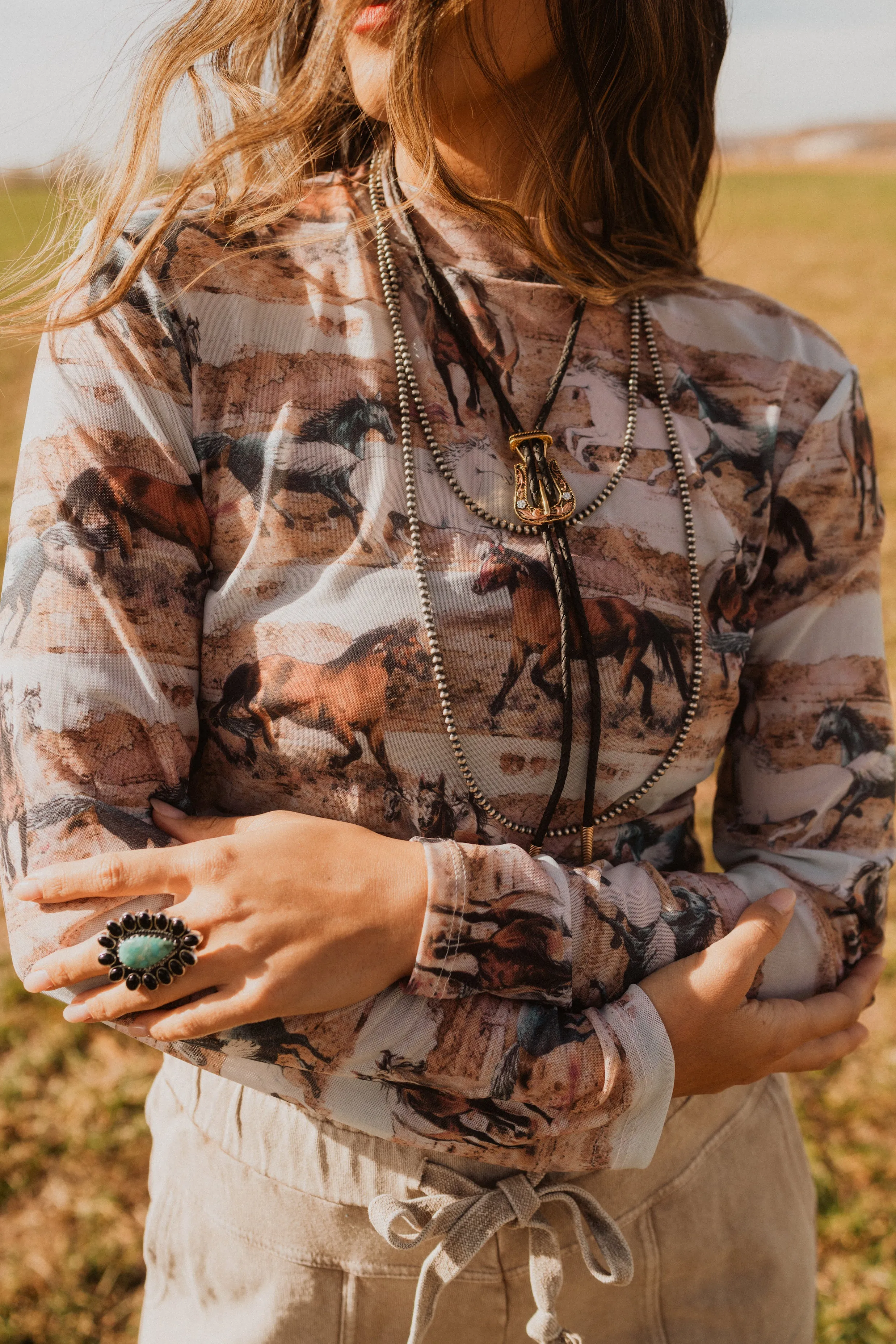 Buckle Bolo Tie sold by Goldie Lew product image thumbnail 3