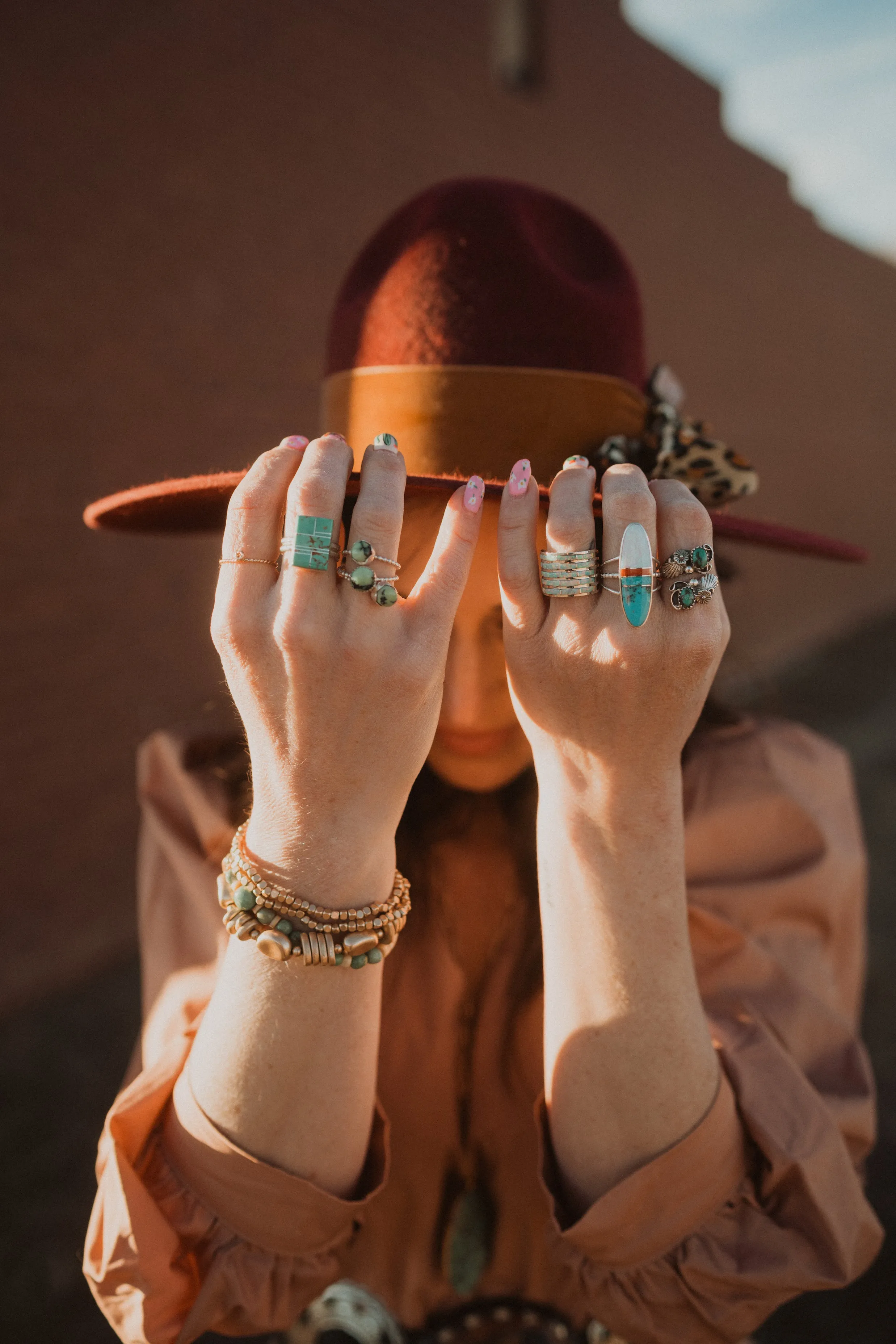 5 Bar Ring | White Opal sold by Goldie Lew product image thumbnail 5