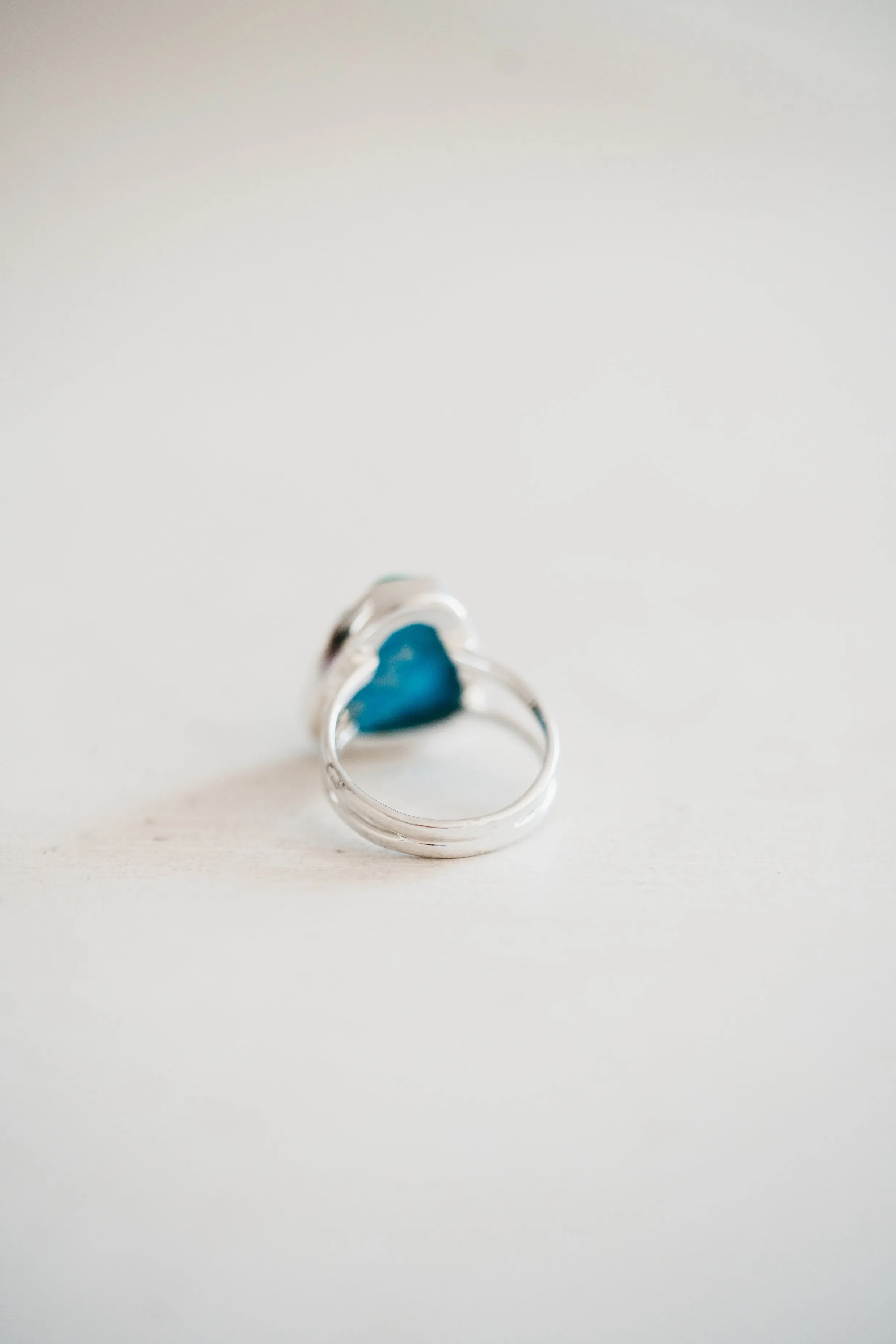 Regina Ring | Arizona Turquoise sold by Goldie Lew product image thumbnail 4
