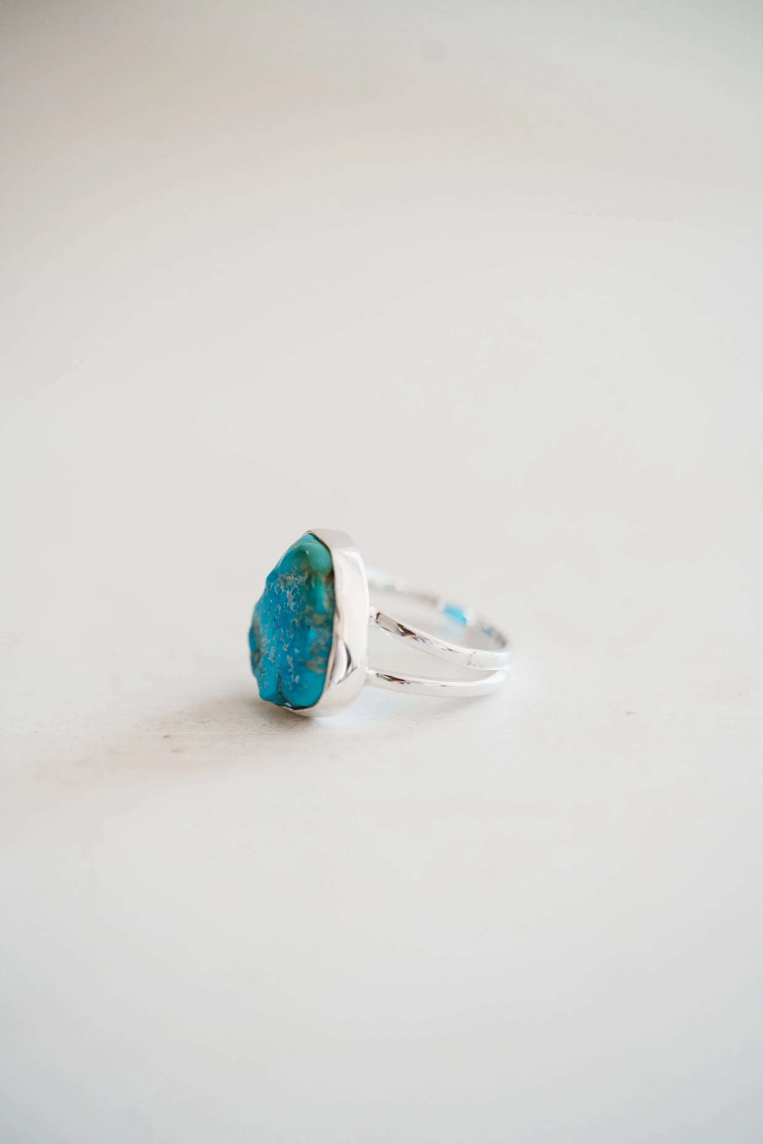 Regina Ring | Arizona Turquoise sold by Goldie Lew product image thumbnail 3