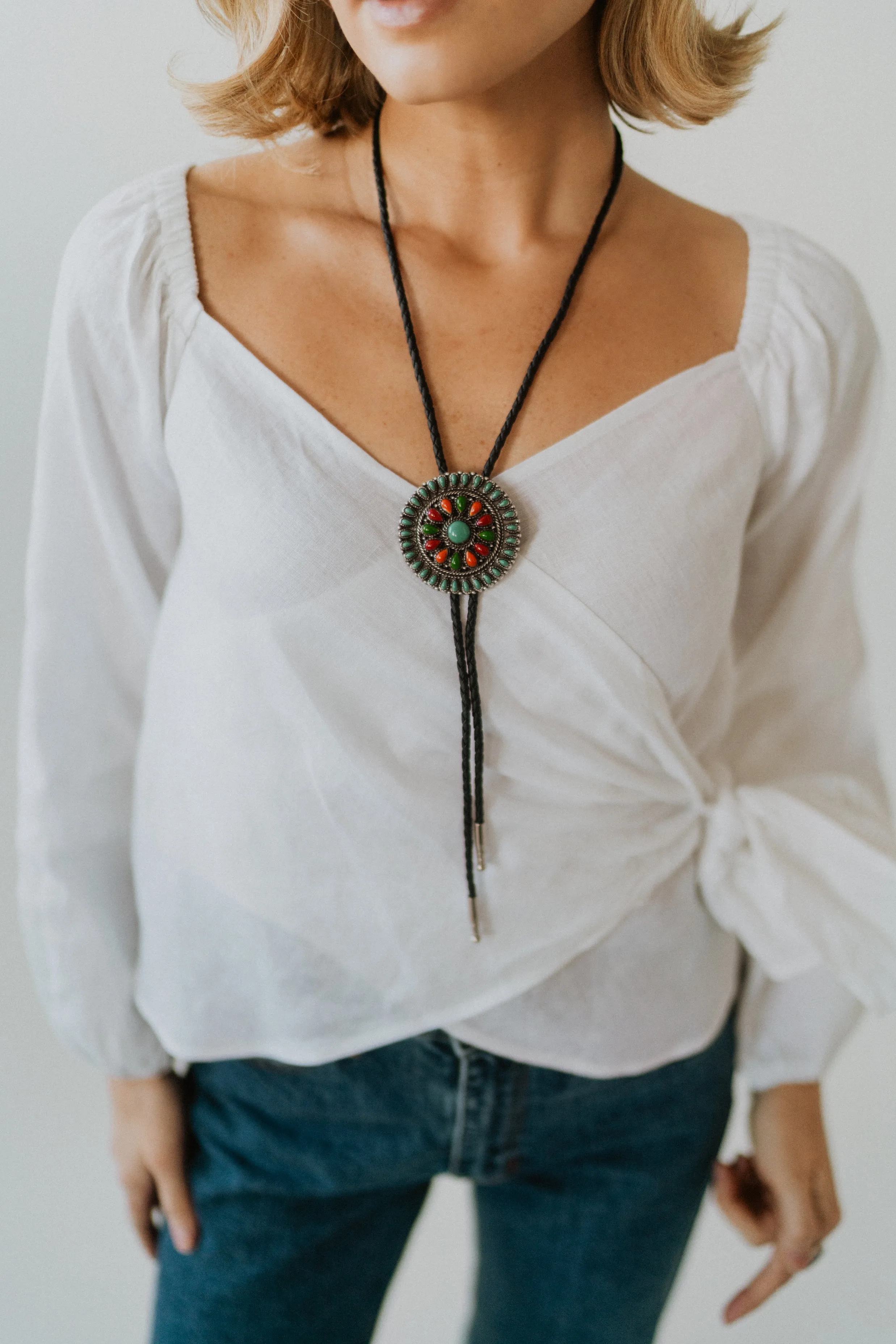 Stephanie Bolo Tie sold by Goldie Lew product image thumbnail 3