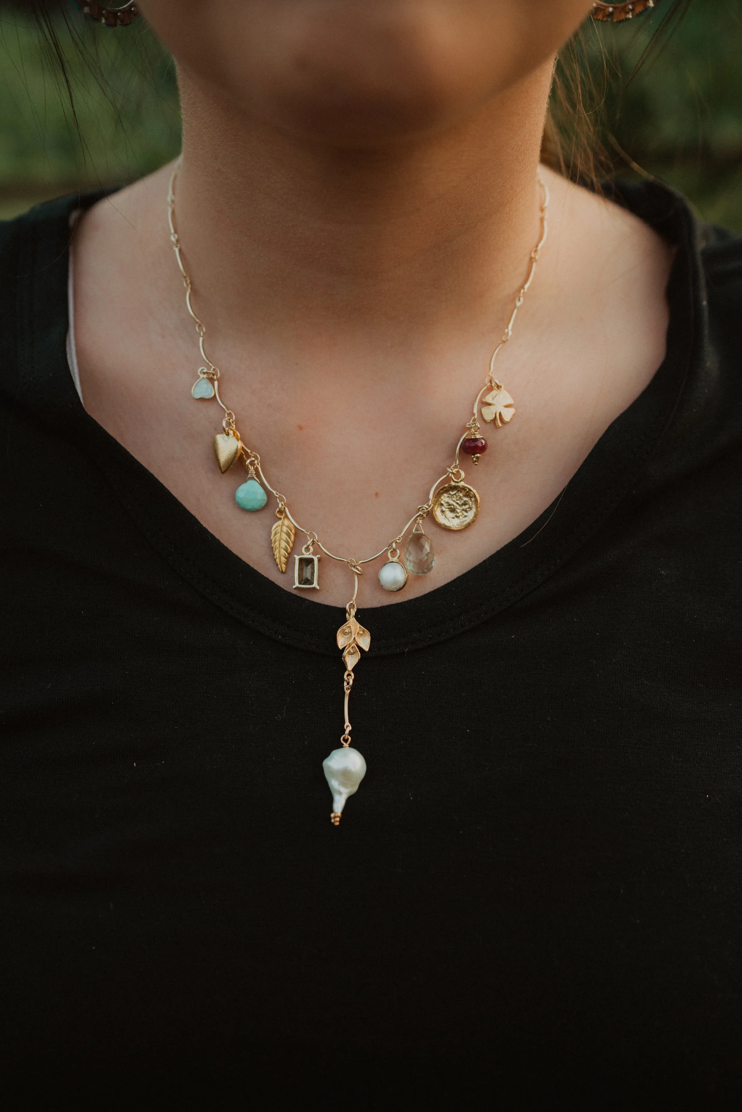 Gold Treasure Necklace - FINAL SALE sold by Goldie Lew product image thumbnail 2