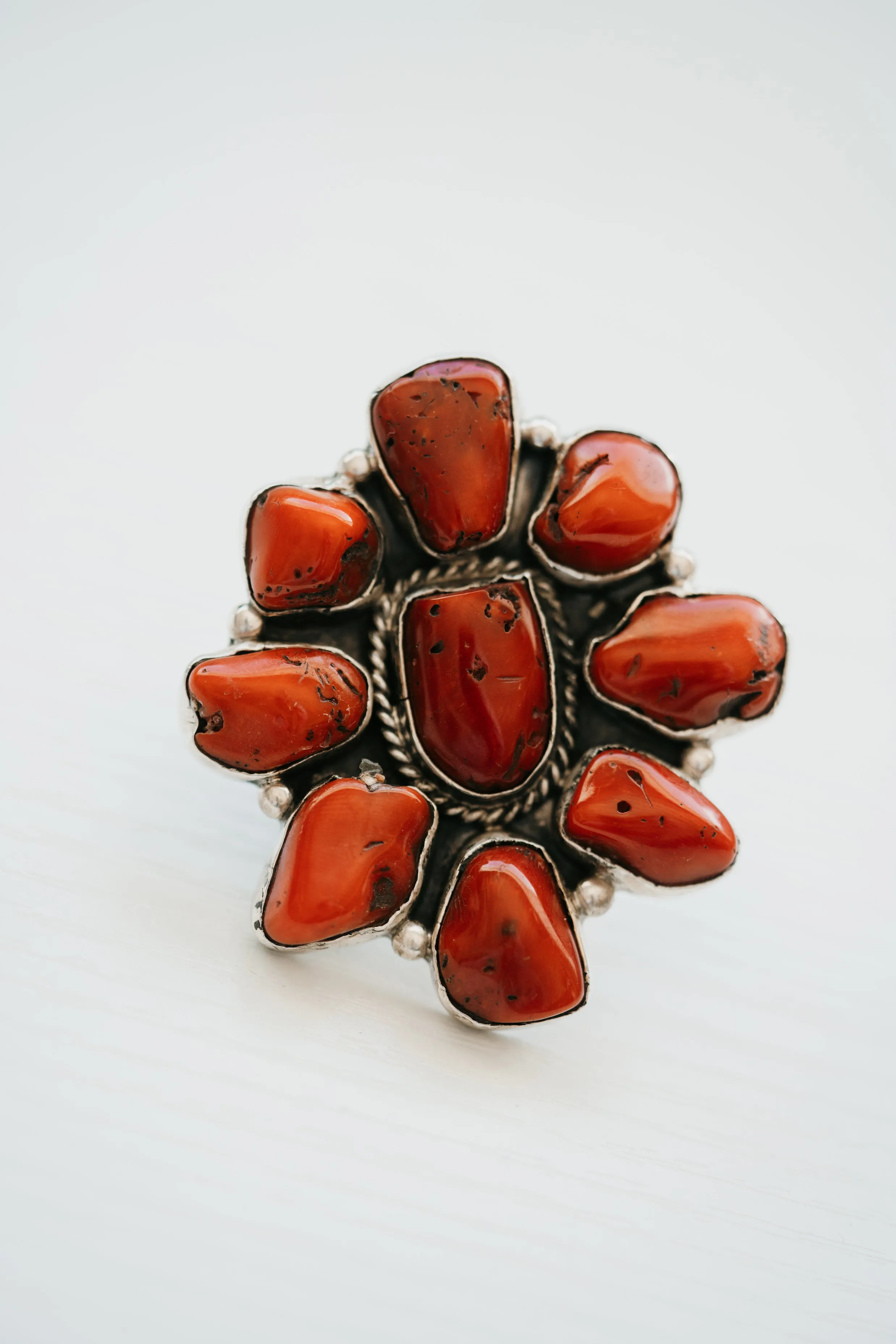 Milan Ring | Coral sold by Goldie Lew