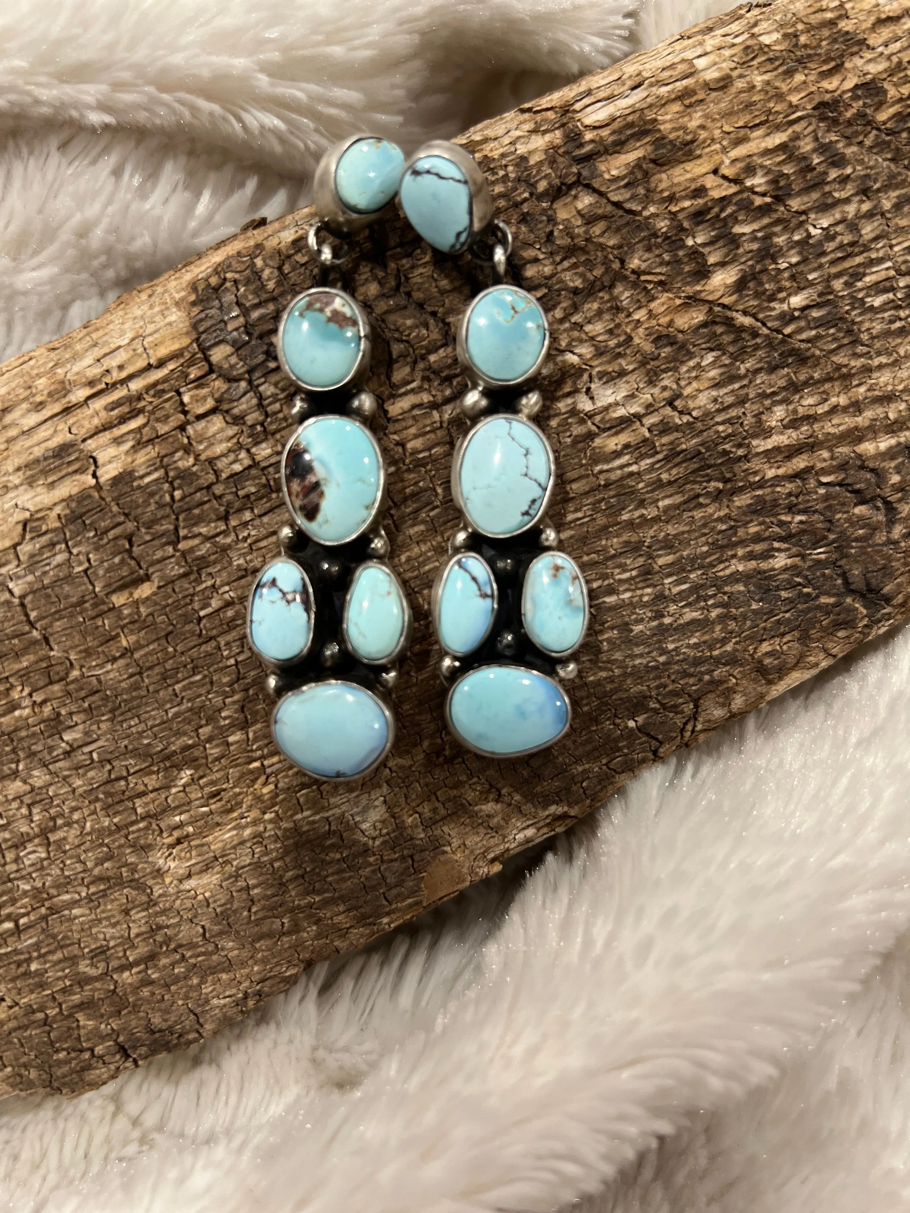 Justice Earrings sold by Goldie Lew