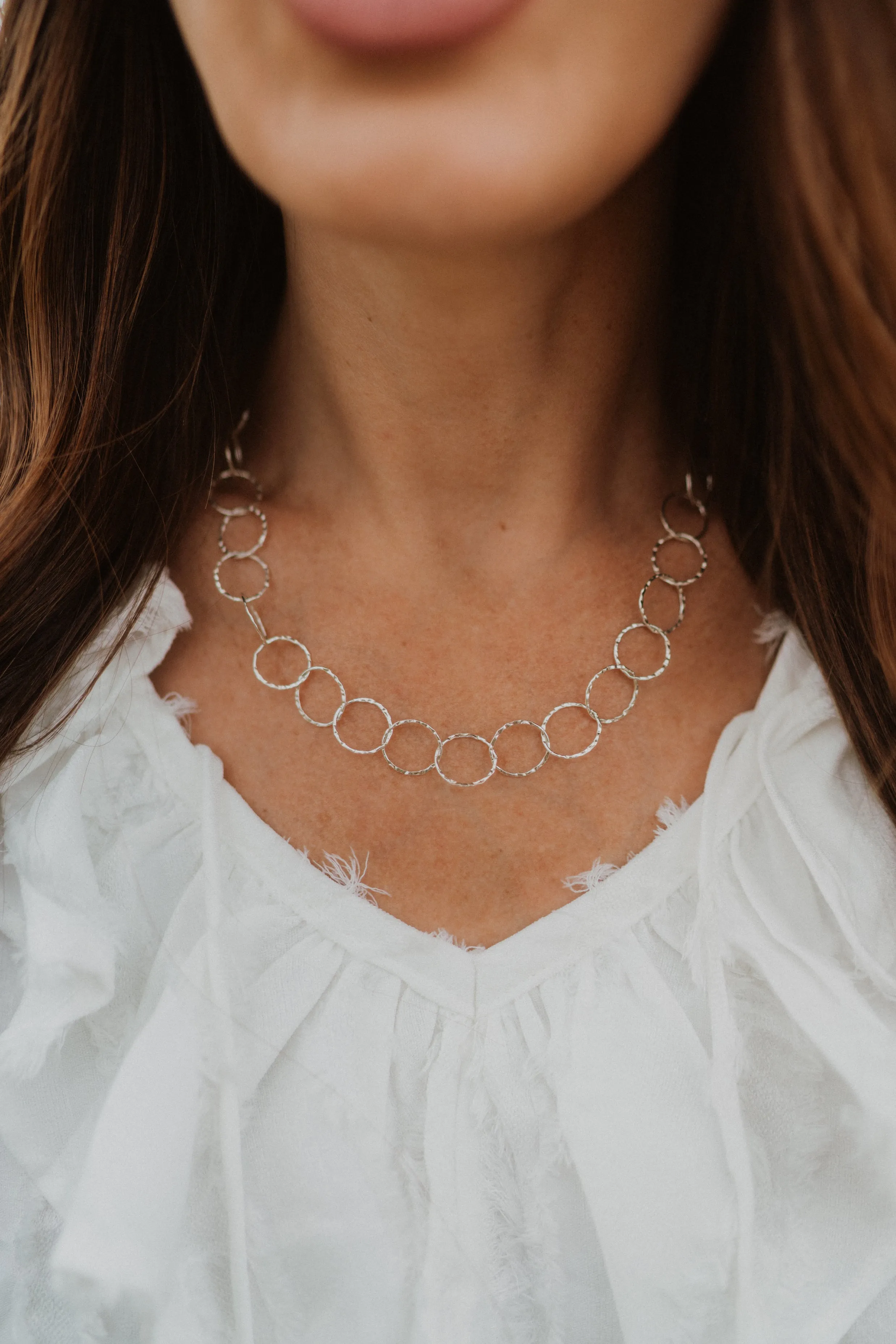 Hayden Necklace | Silver sold by Goldie Lew product image thumbnail 2