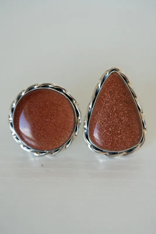 Jennifer Ring | Red Sun Sitara sold by Goldie Lew