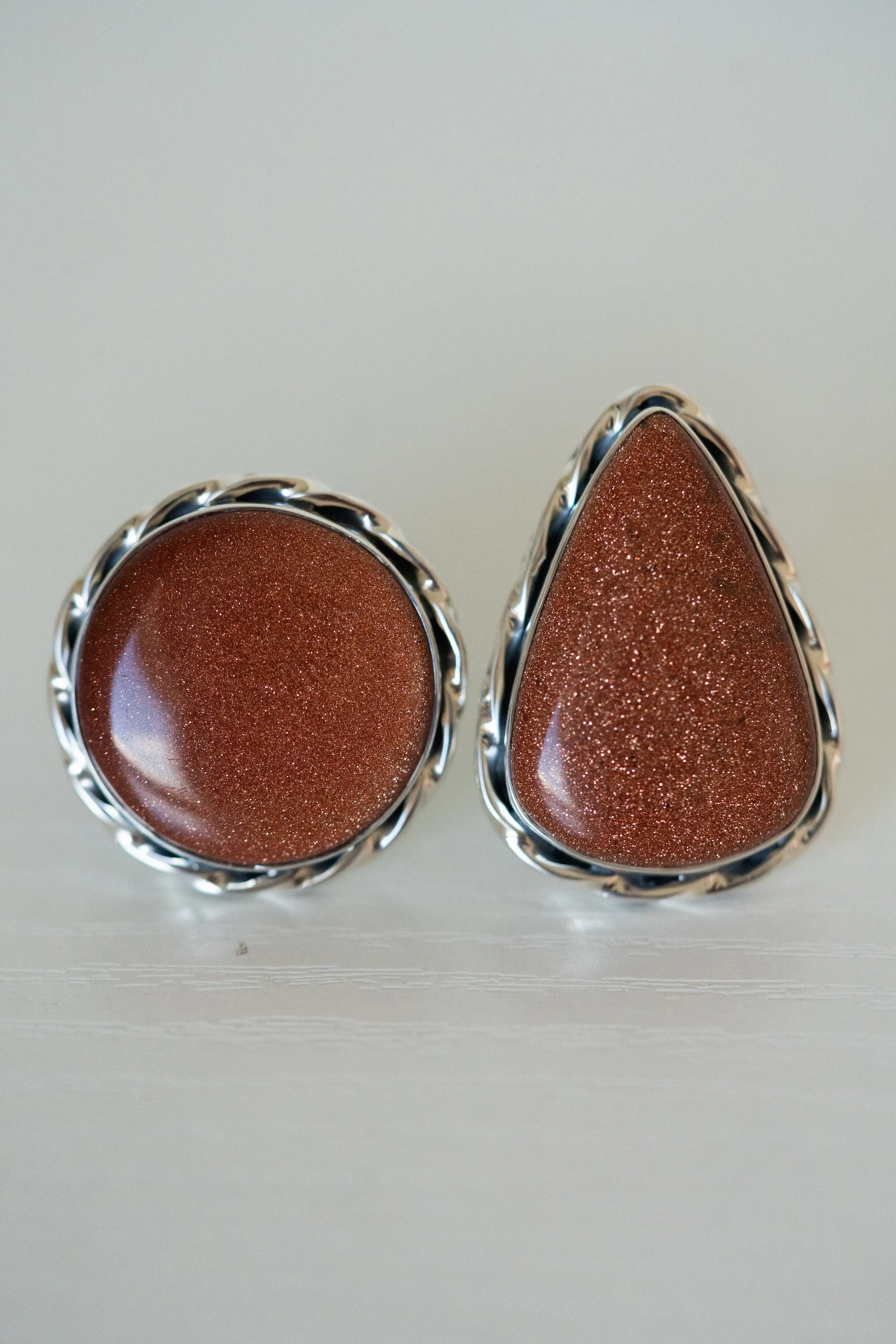 Jennifer Ring | Red Sun Sitara sold by Goldie Lew