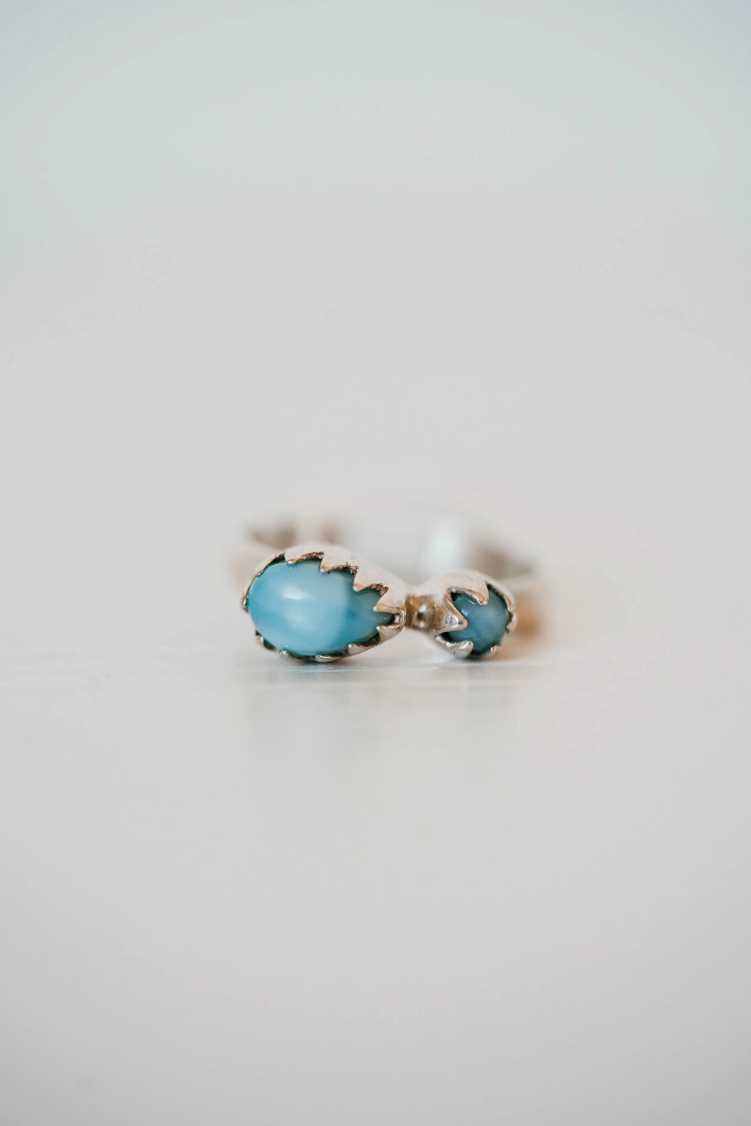 Bradlee Ring | Larimar sold by Goldie Lew