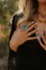 Cohen Ring | Green Turquoise sold by Goldie Lew