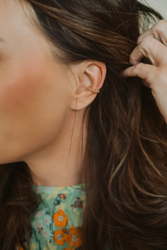 Orb Ear Cuff - FINAL SALE sold by Goldie Lew
