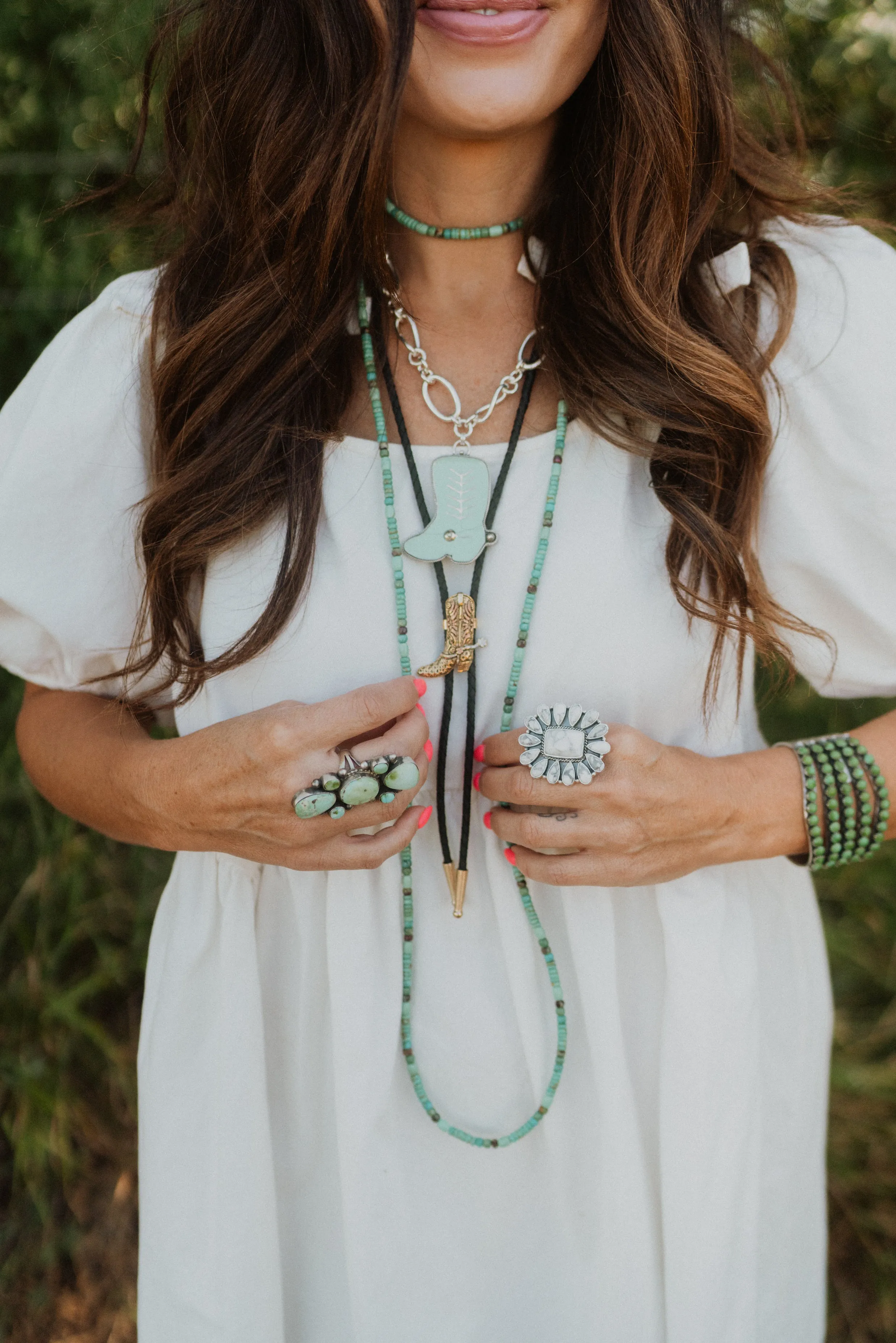 Cowboy Boot Bolo Tie sold by Goldie Lew product image thumbnail 2