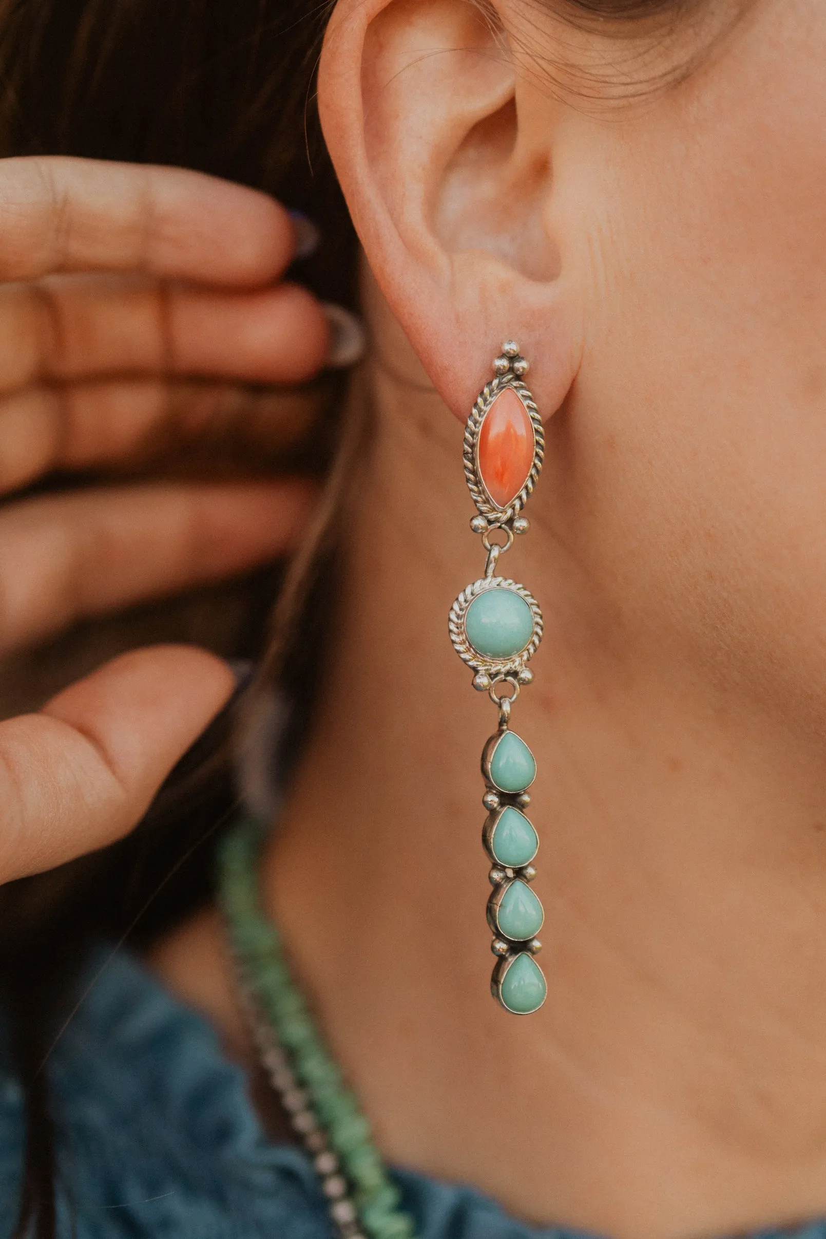 Darcy Earrings sold by Goldie Lew product image thumbnail 3