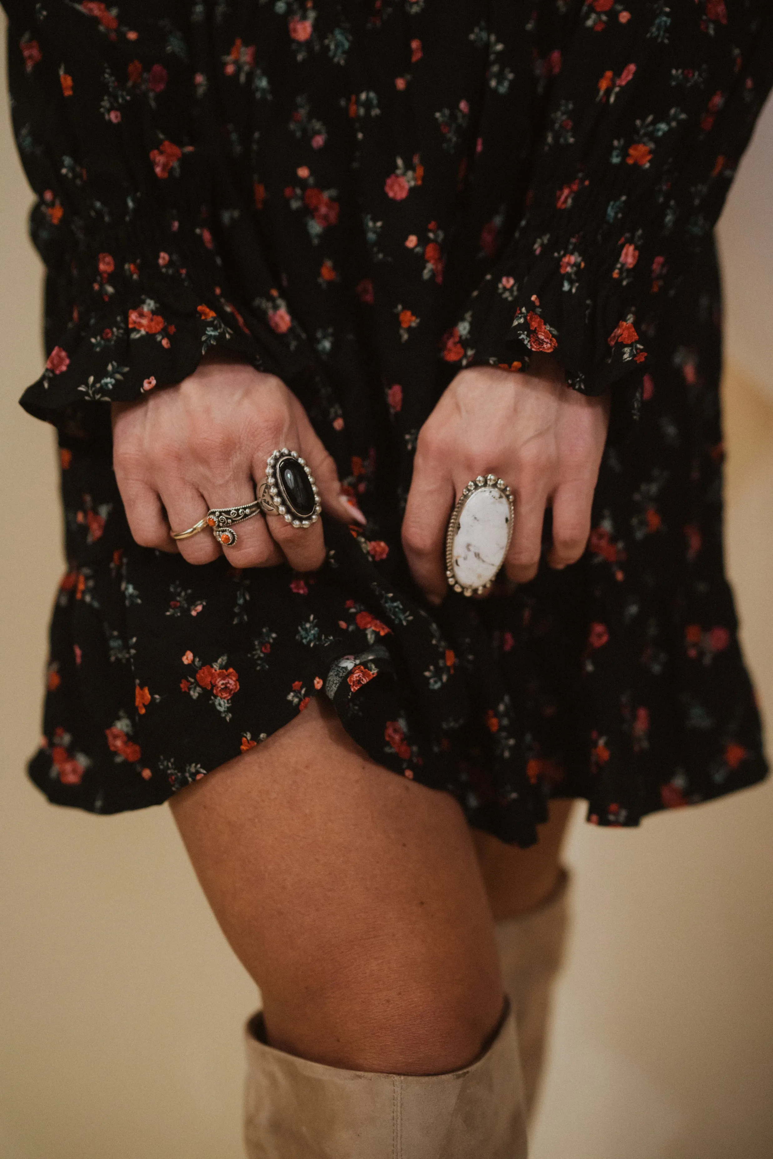 Creeson Ring | Coral sold by Goldie Lew product image thumbnail 4