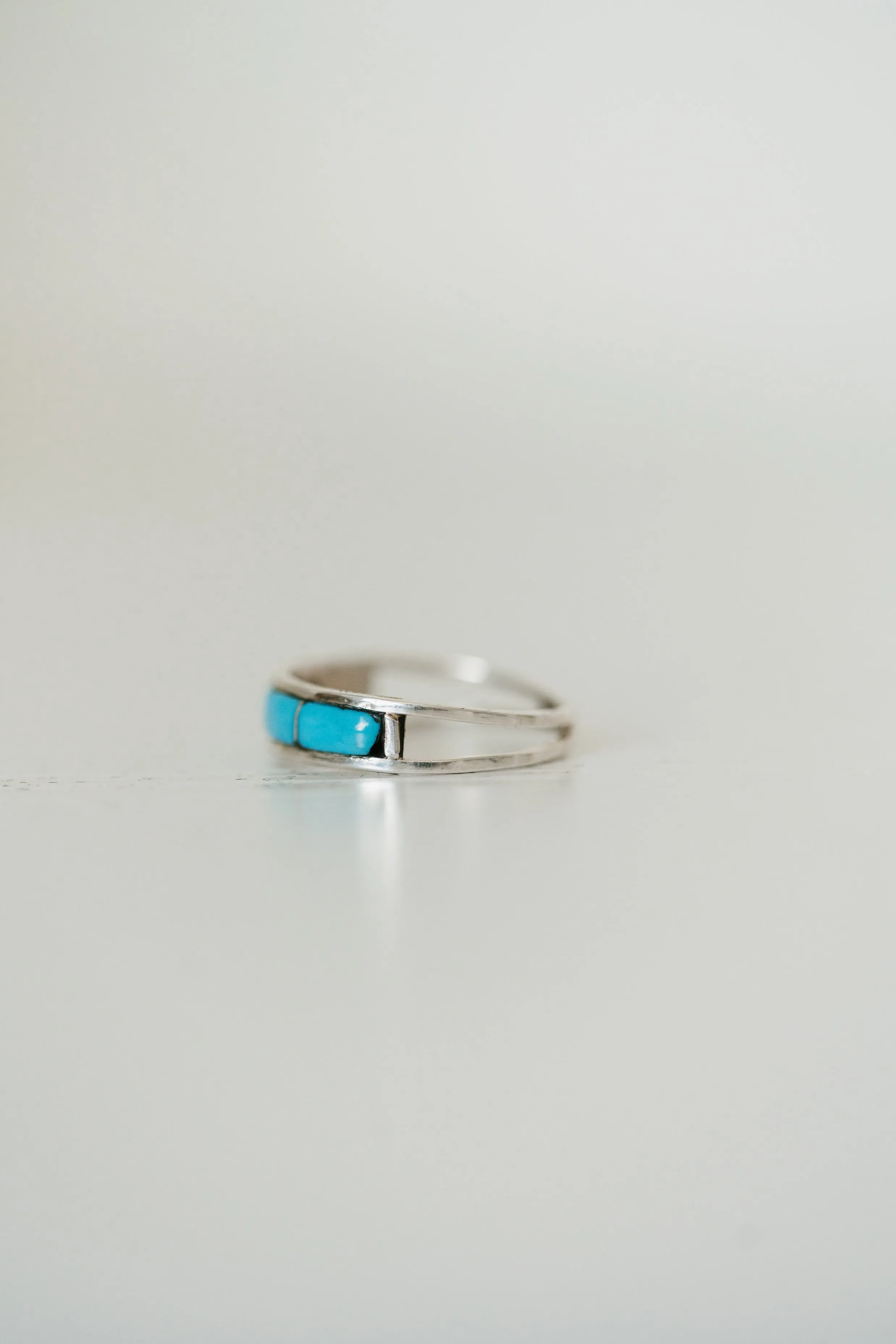 Single Bar Ring | Turquoise sold by Goldie Lew product image thumbnail 3