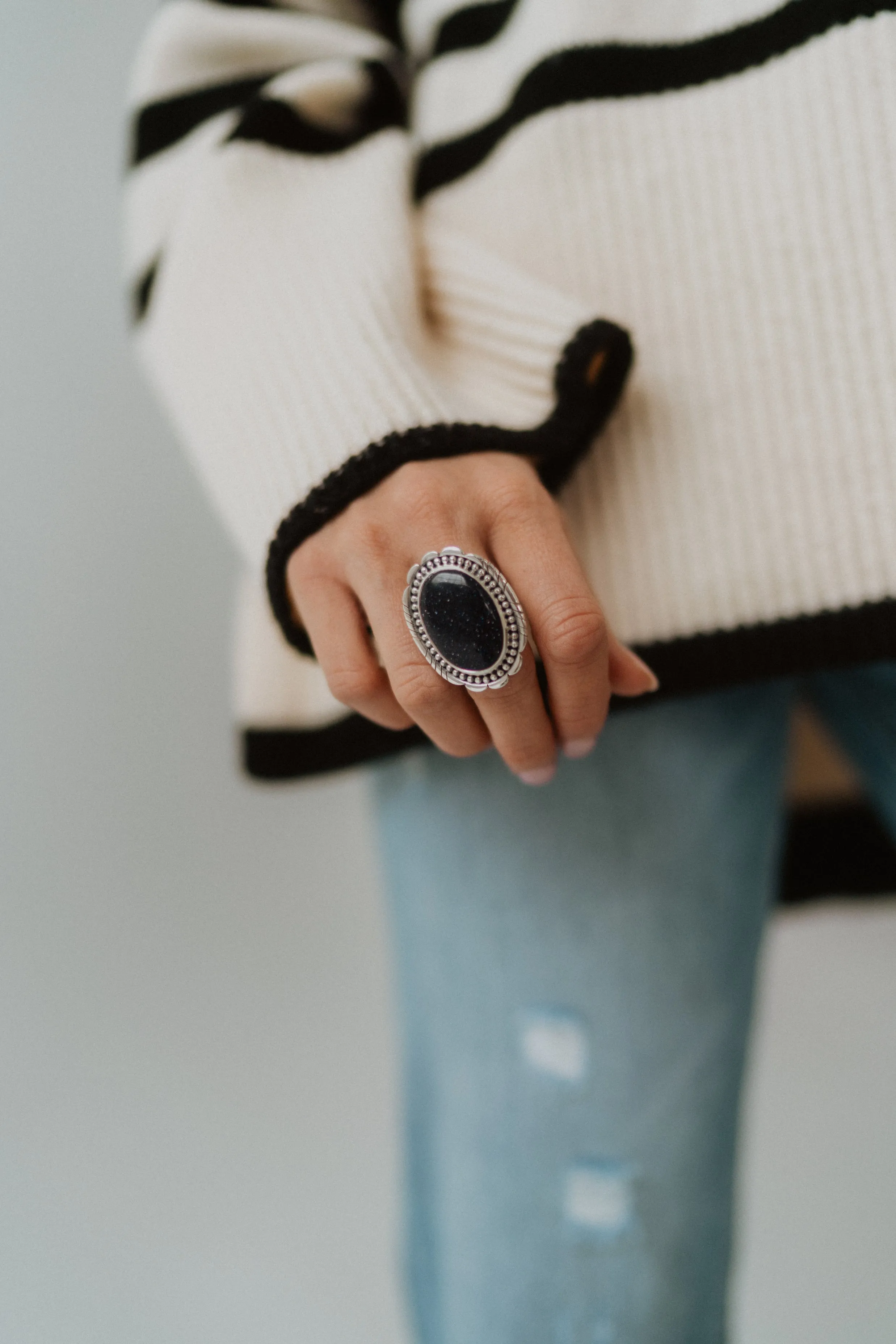 Bristol Ring | Blue Sun Sitara sold by Goldie Lew product image thumbnail 2