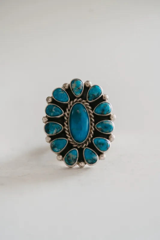 Colt Ring | Turquoise sold by Goldie Lew