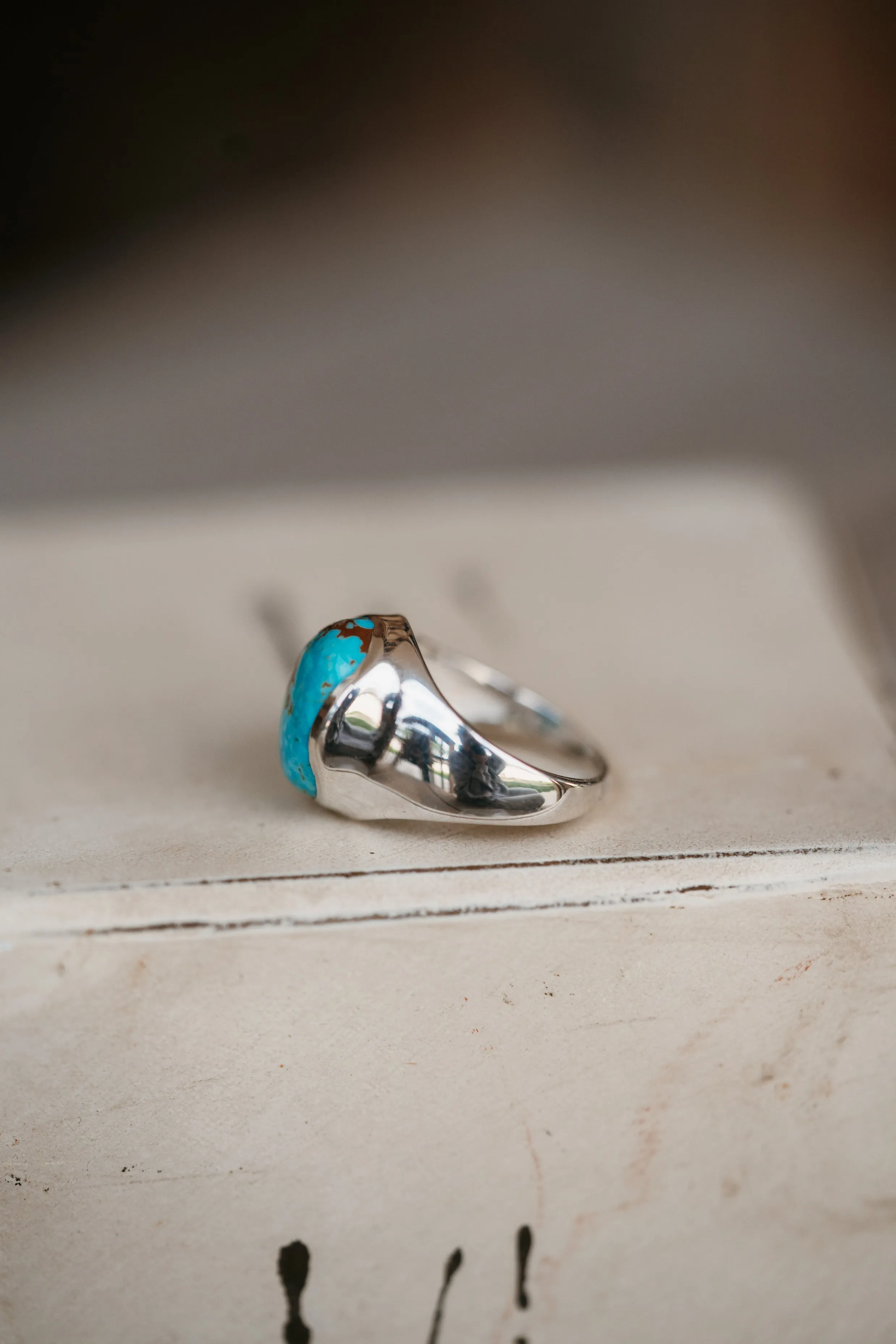 Chantel Ring | Turquoise sold by Goldie Lew product image thumbnail 3