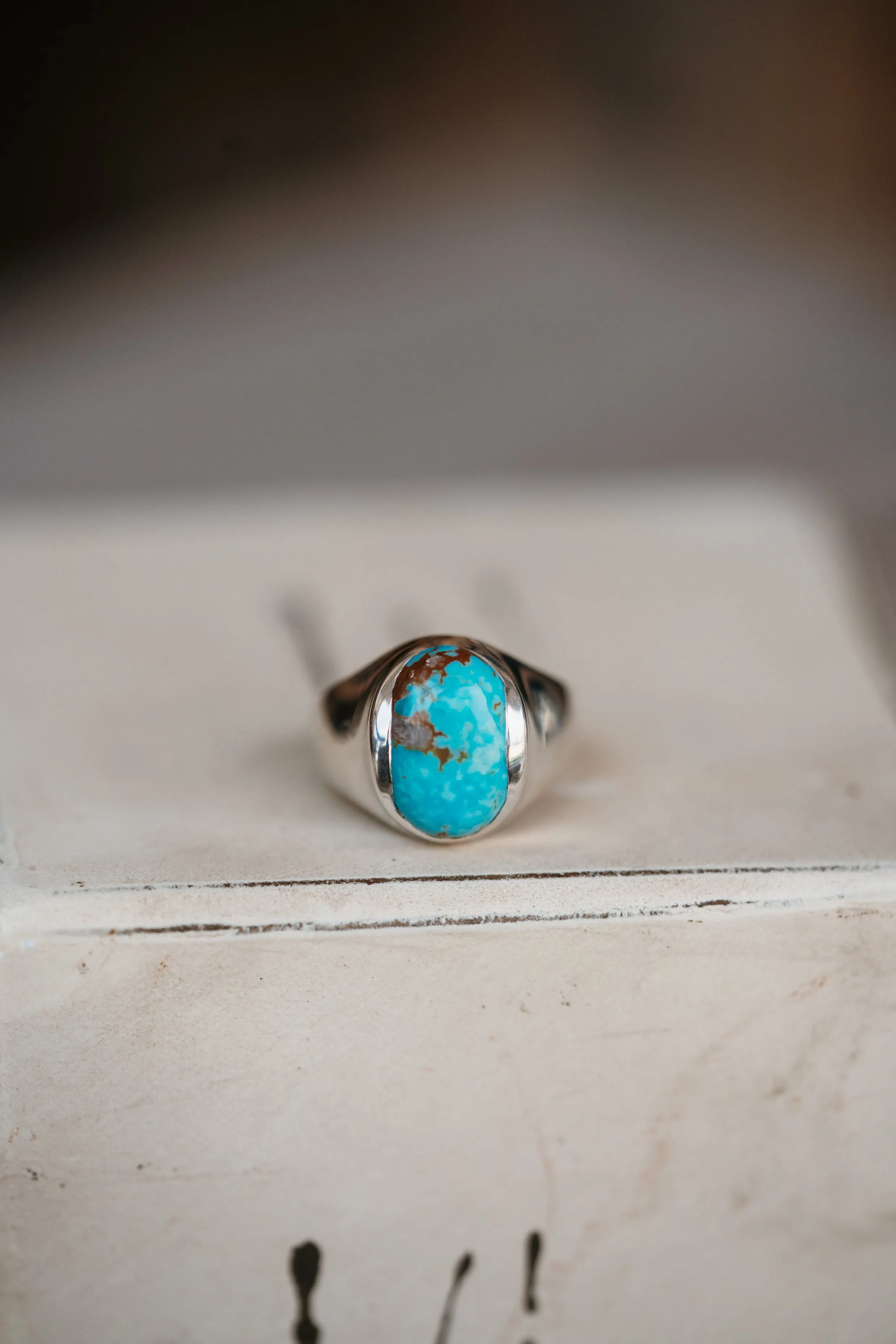 Chantel Ring | Turquoise sold by Goldie Lew