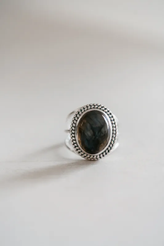 Trish Ring | Labradorite sold by Goldie Lew