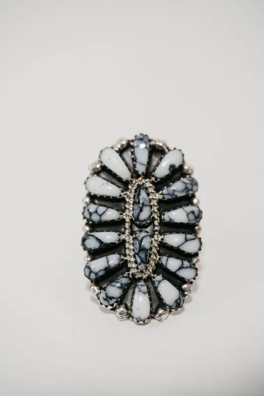 Tiff Ring | White Buffalo - FINAL SALE sold by Goldie Lew