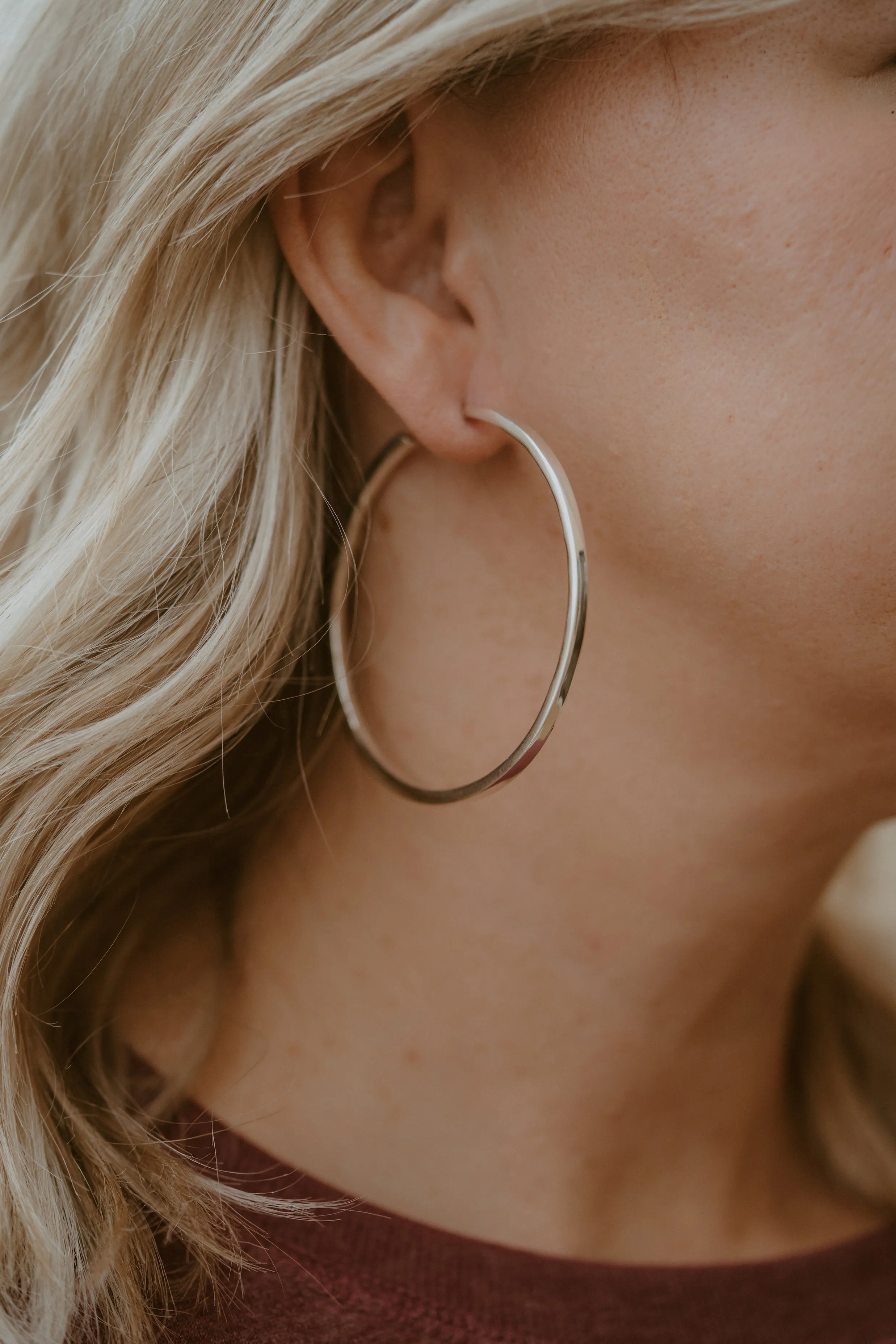 Glory Hoops | Silver sold by Goldie Lew